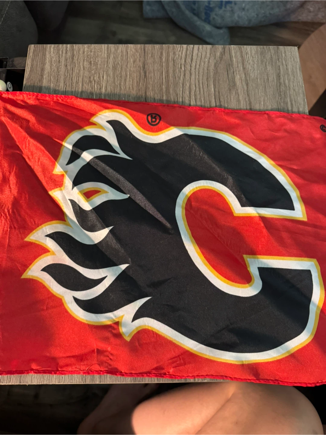 Sports Team Flags - Flames & Mustang