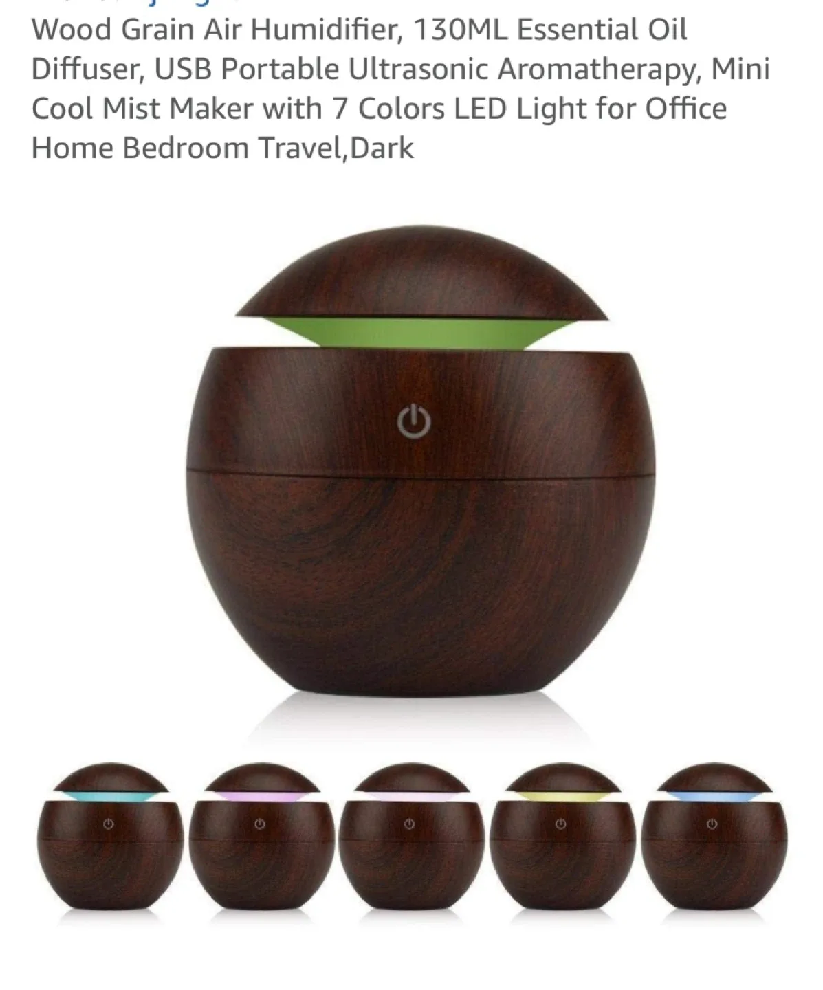 Mini Atomization Humidifier - Ultrasonic Aroma Diffuser image indicator(8)
