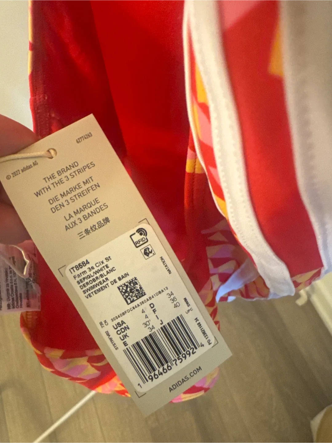 Adidas Farm Rio Swimsuit Size 4 image indicator(3)