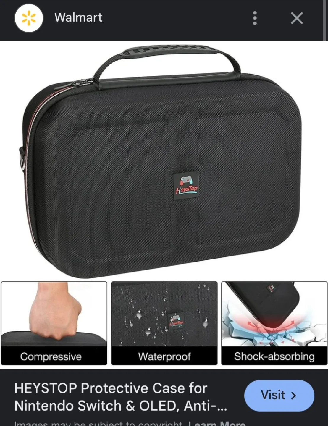 Heystop Protective Case for Nintendo Switch image indicator(2)