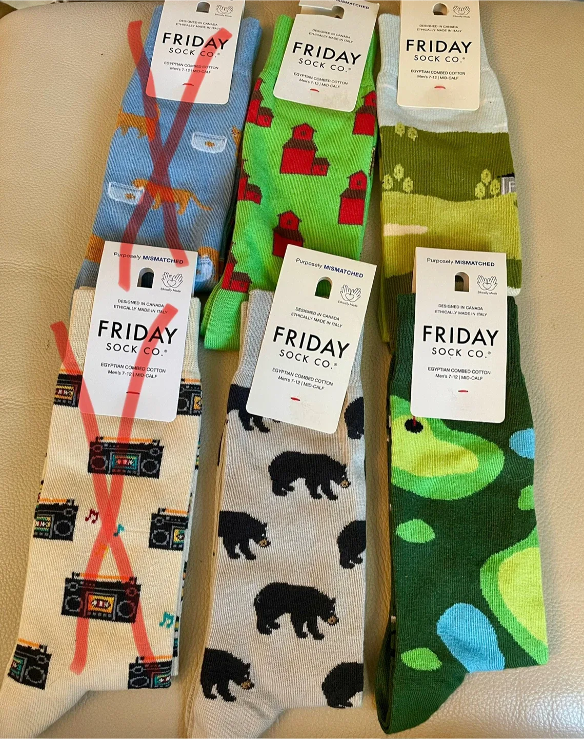 Friday Sock Co Socks NEW sold separately thumbnail