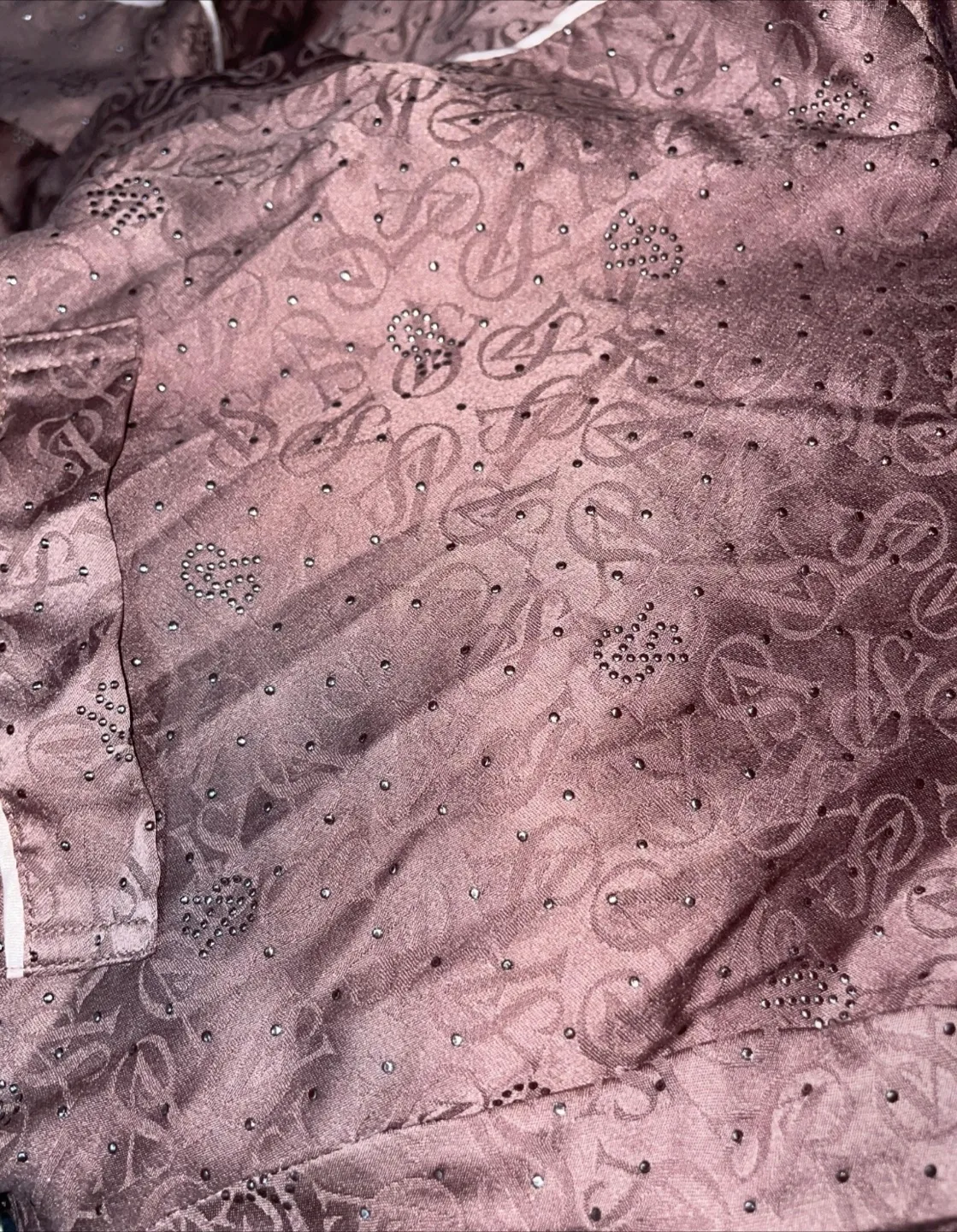 Victoria's Secret Satin Pajama Set, Rose, Size XL image indicator(8)