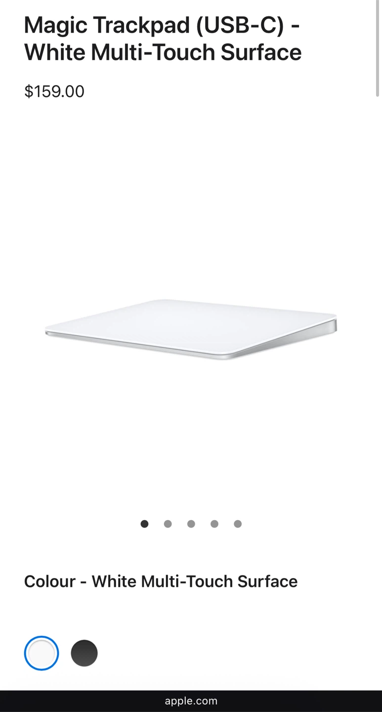 ✨ Apple Magic Trackpad - USB-C to USB-C Model - photo 3