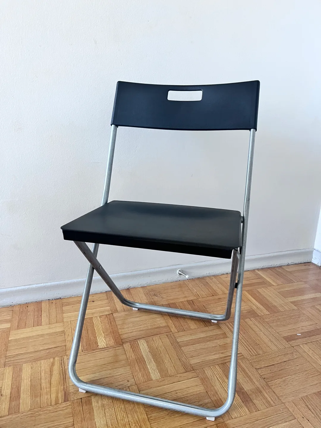 Moving Sale: Black Folding Chair thumbnail