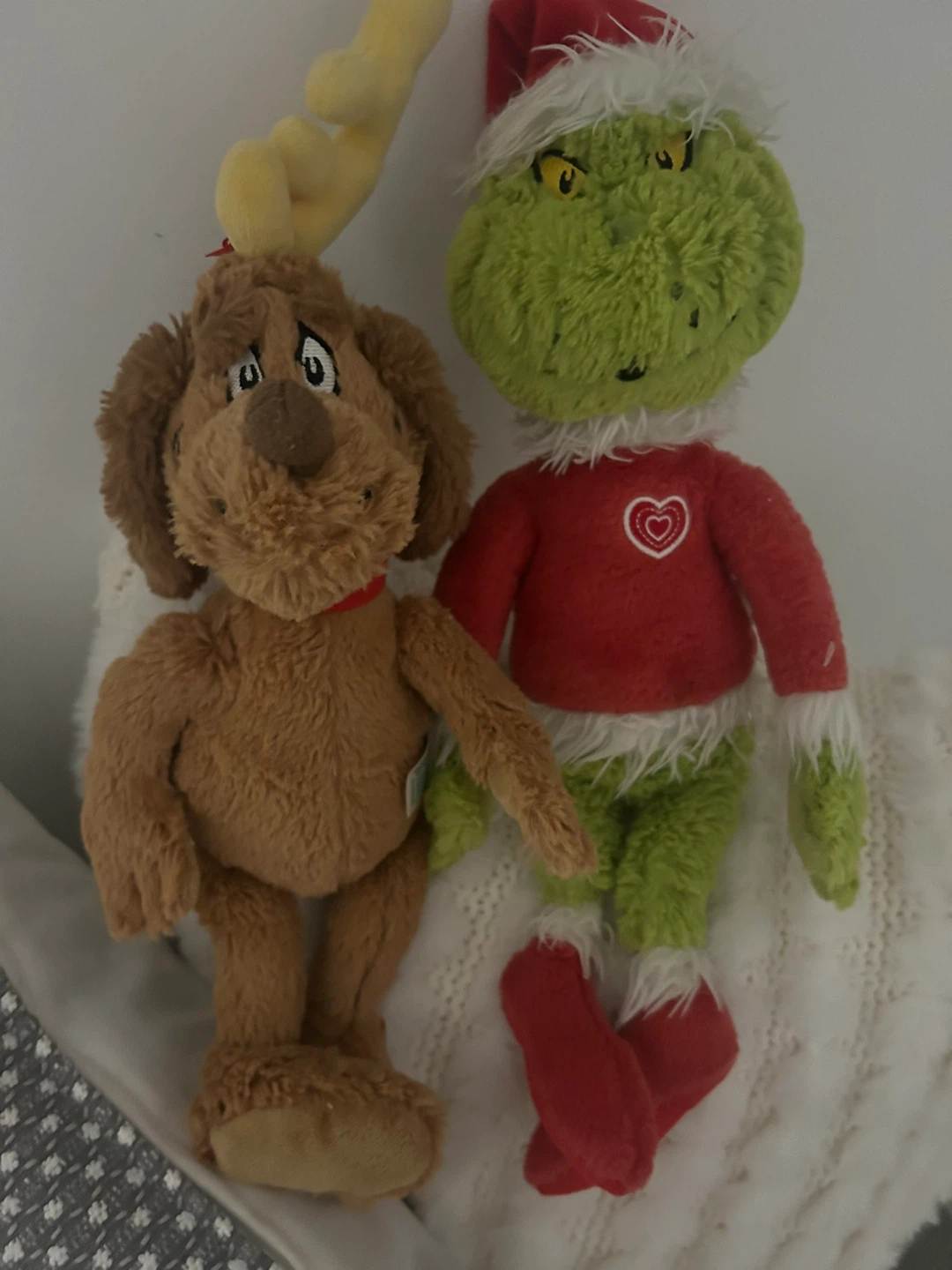 Dr. Seuss Grinch & Max Plushies