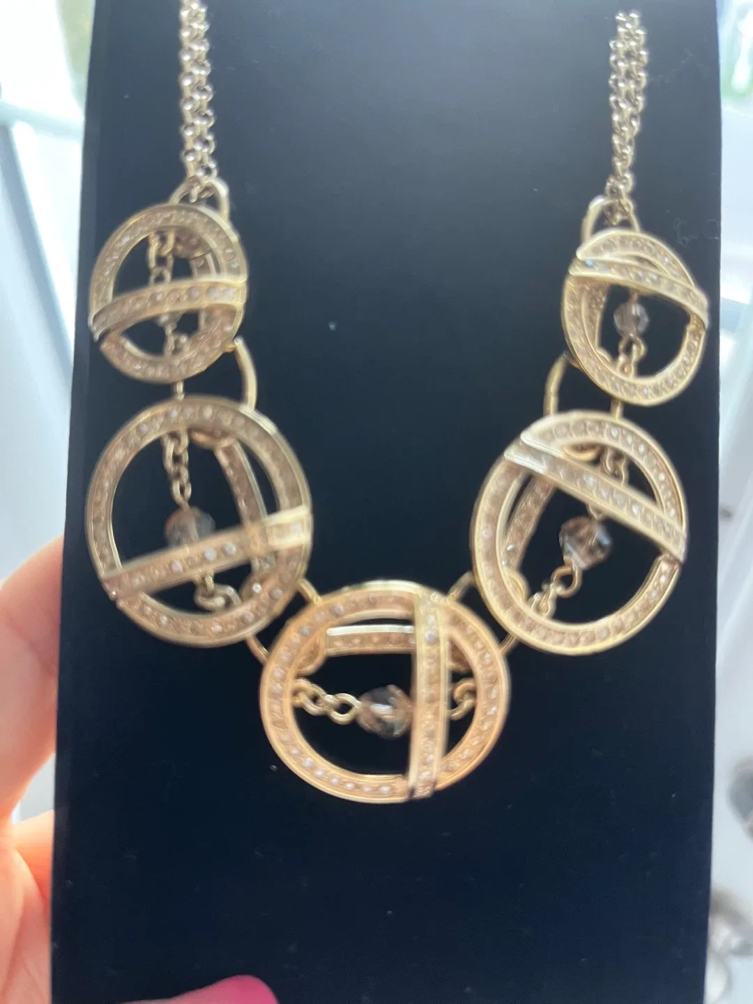 Swarovski Gold-Tone Necklace image indicator(5)