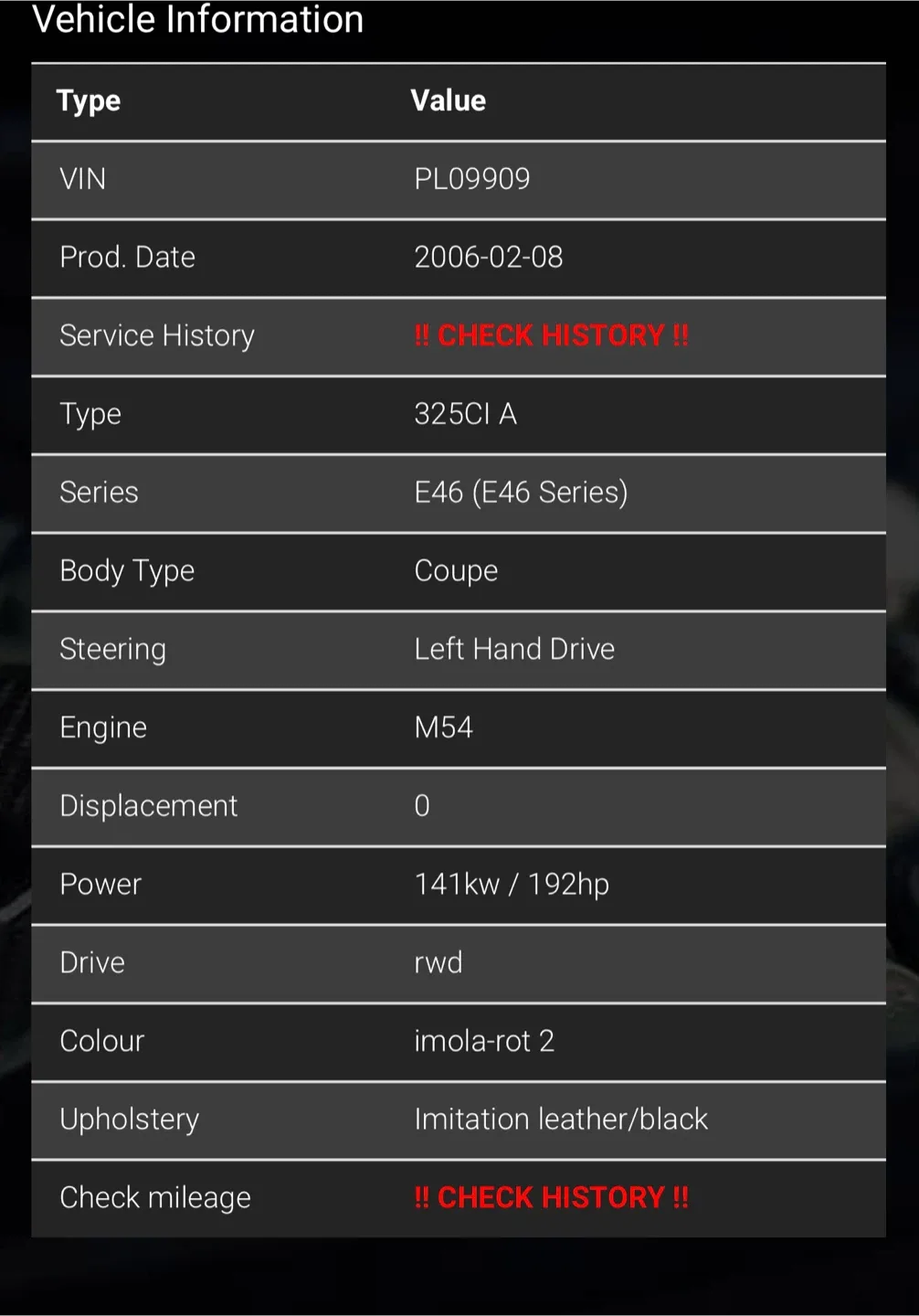 🔥 BMW E46 2006 – Sporty, Stylish & Protected! 🔥 image indicator(9)