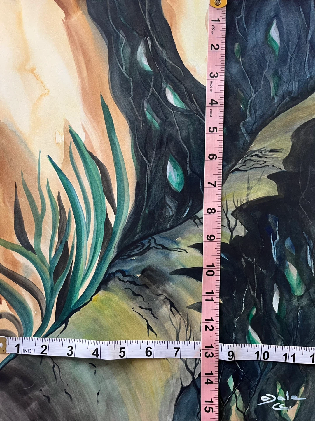 Original Art-Watercolour,12x16, A.Dale,2002 - photo 3