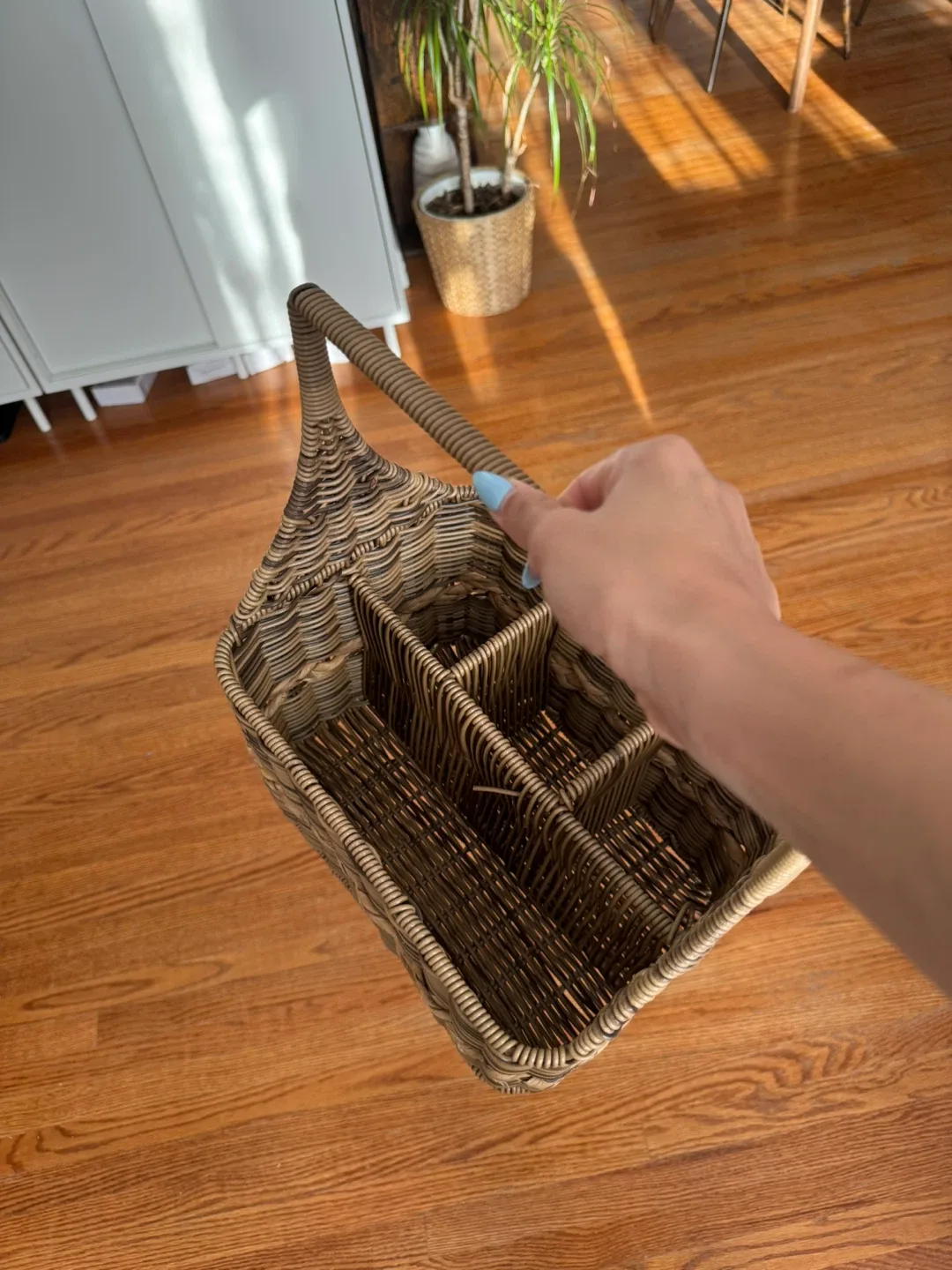 Wicker Cutlery Caddy thumbnail