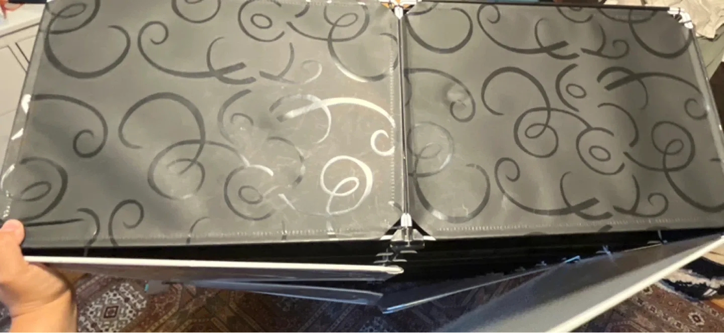 Plastic shoe rack organizer Black transparent image indicator(4)