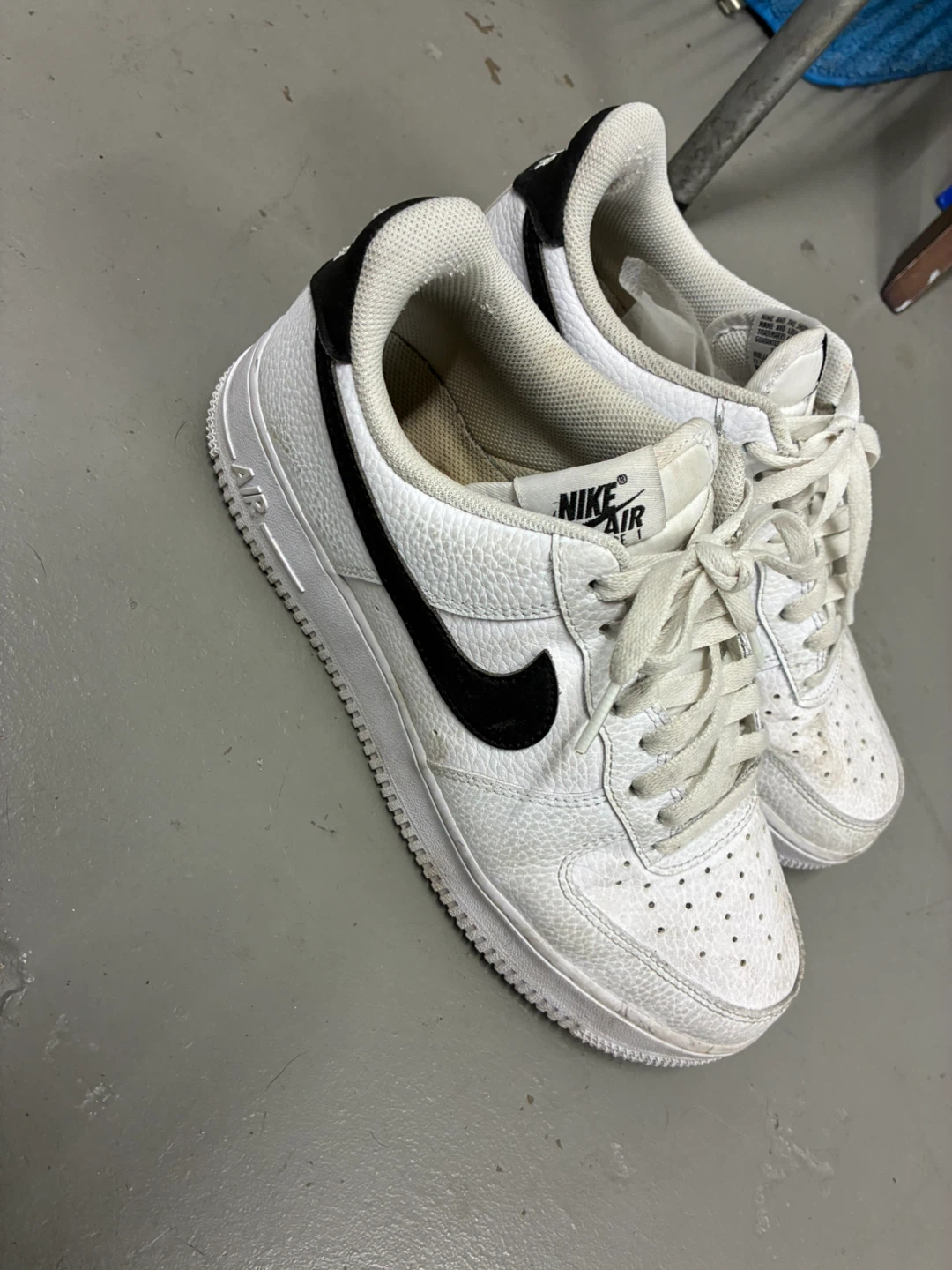 Nike Air Force 1 '07 White/Black Men's Size 8