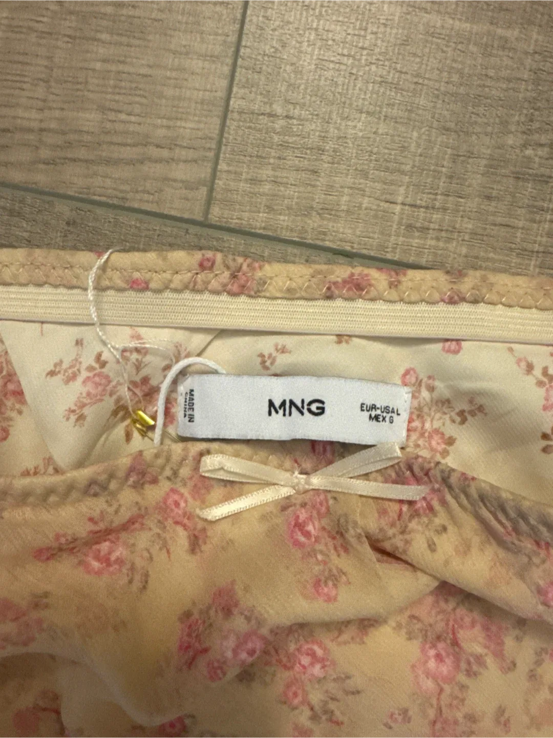 MNG Floral Print Midi Skirt - Size L image indicator(2)