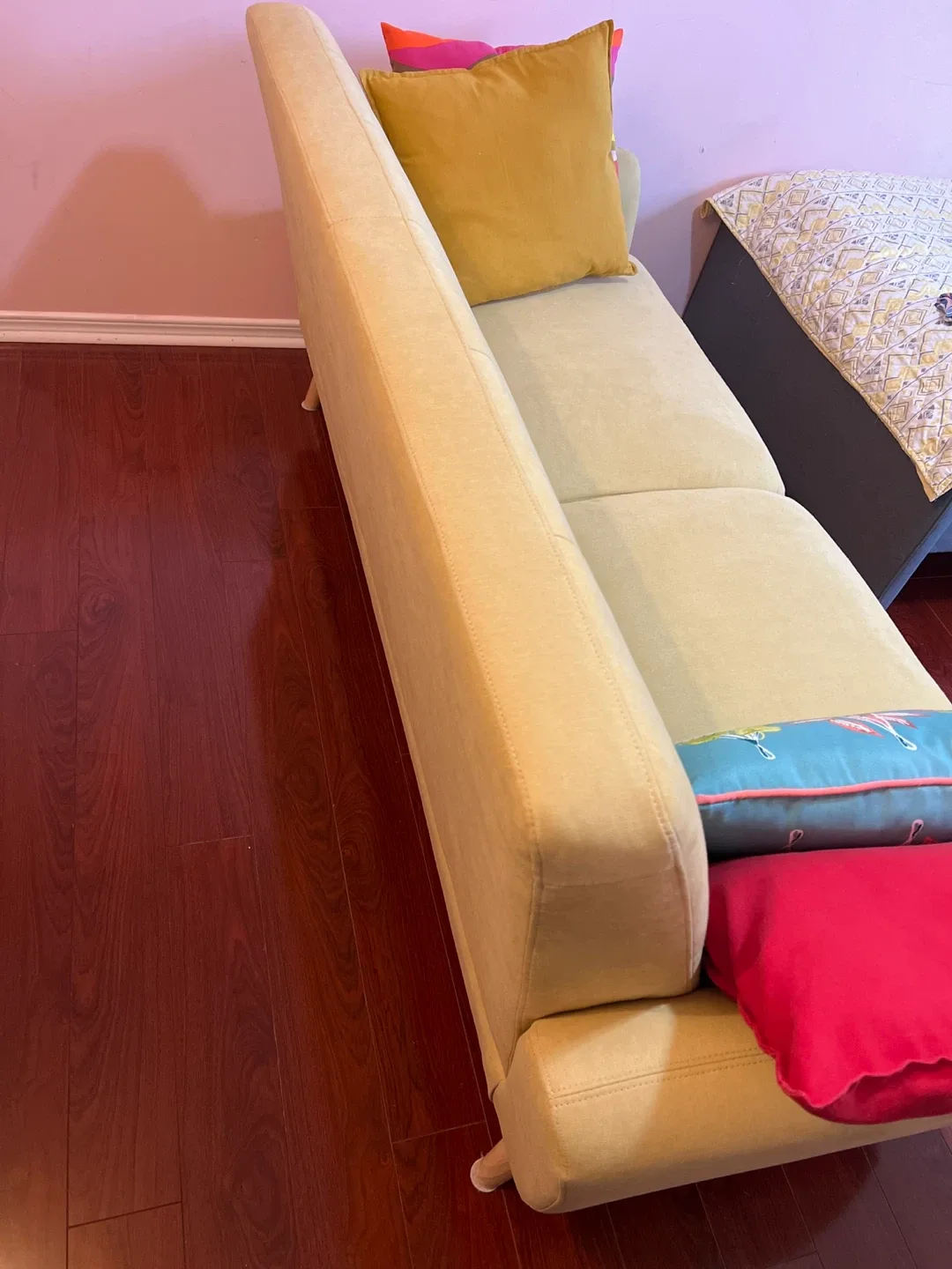 MOVING: Structube couch - mustard yellow image indicator(2)