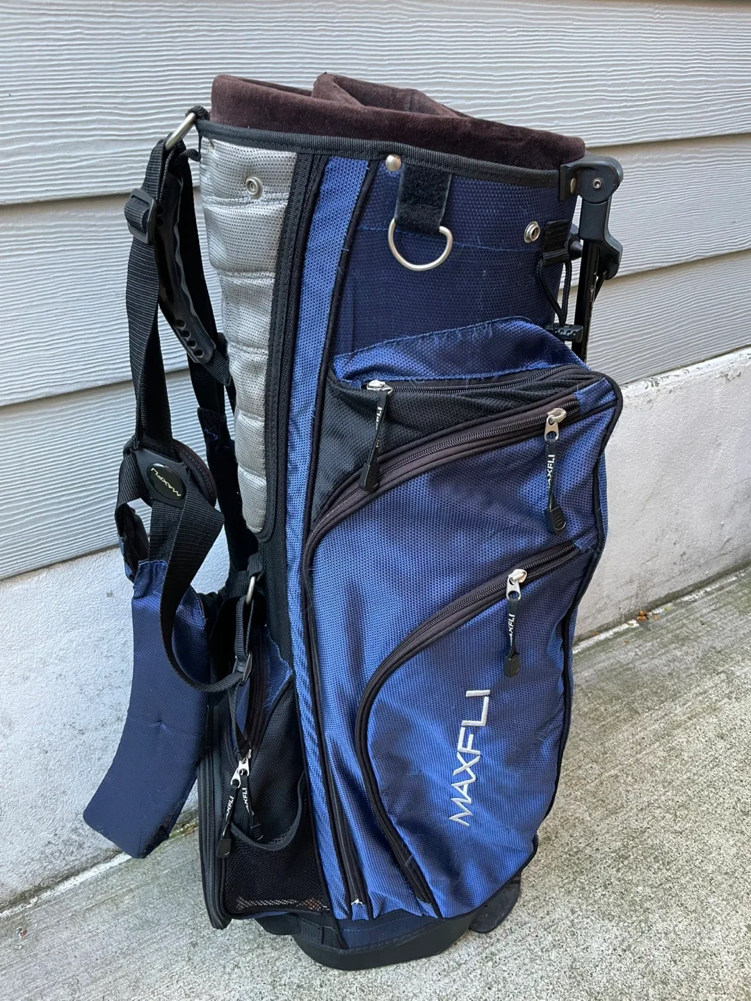 MAXFLI Golf Stand Bag - Blue image indicator(4)