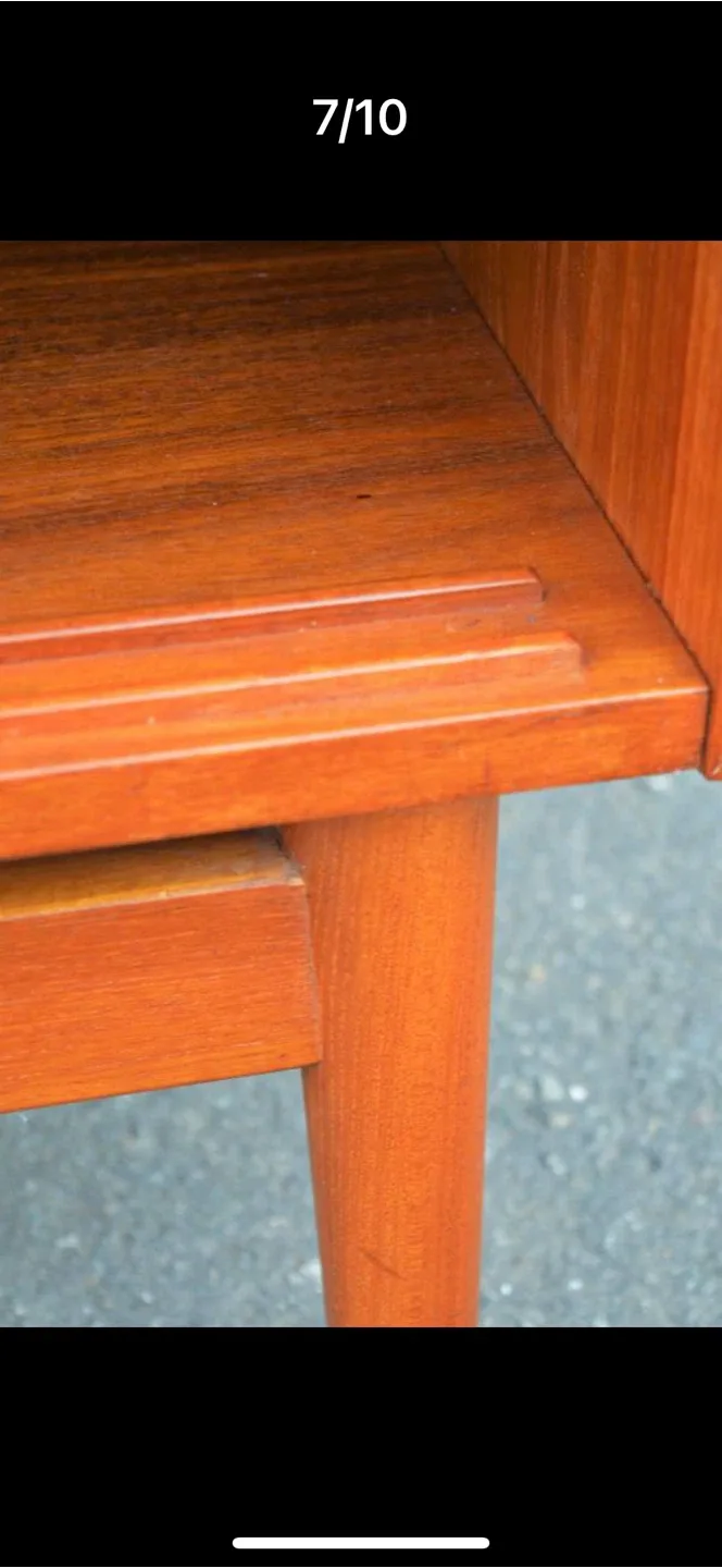 Mid-Century Modern Teak step back cabinet image indicator(2)