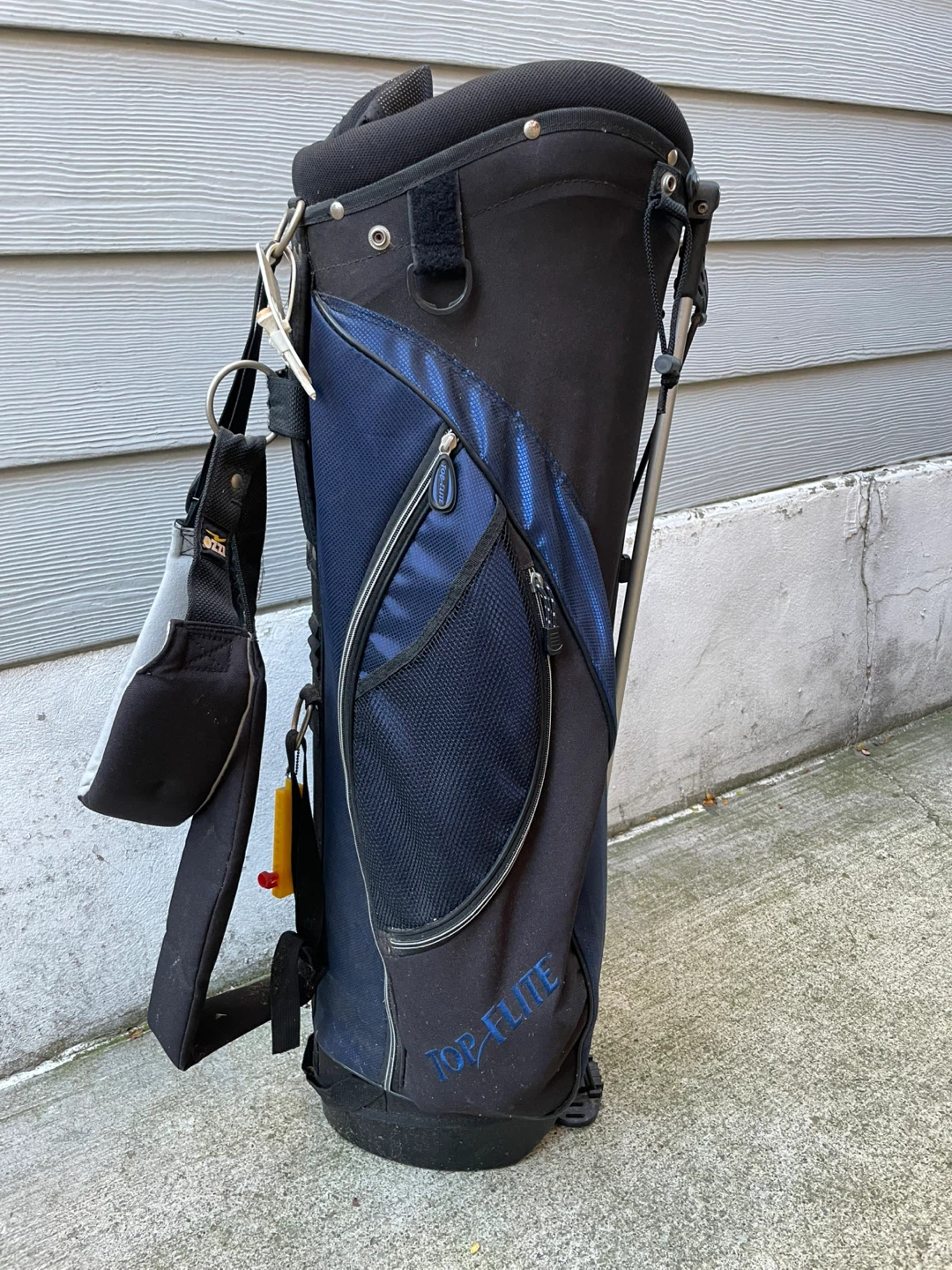 Top Flite Golf Stand Bag - Black & Blue
