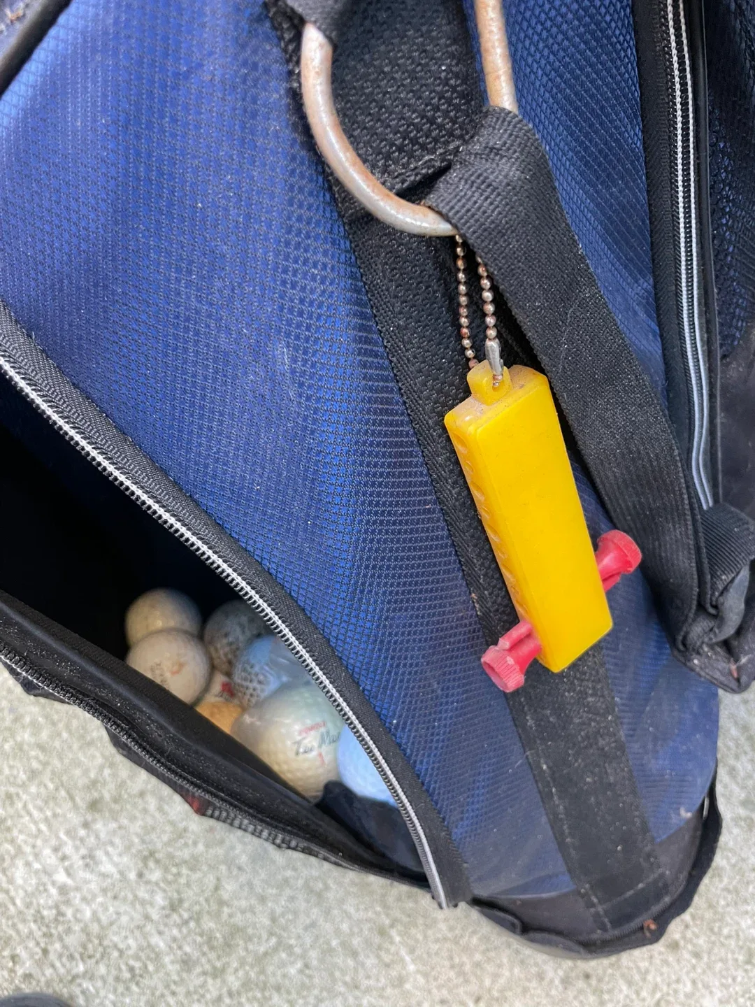 Top Flite Golf Stand Bag - Black & Blue image indicator(7)