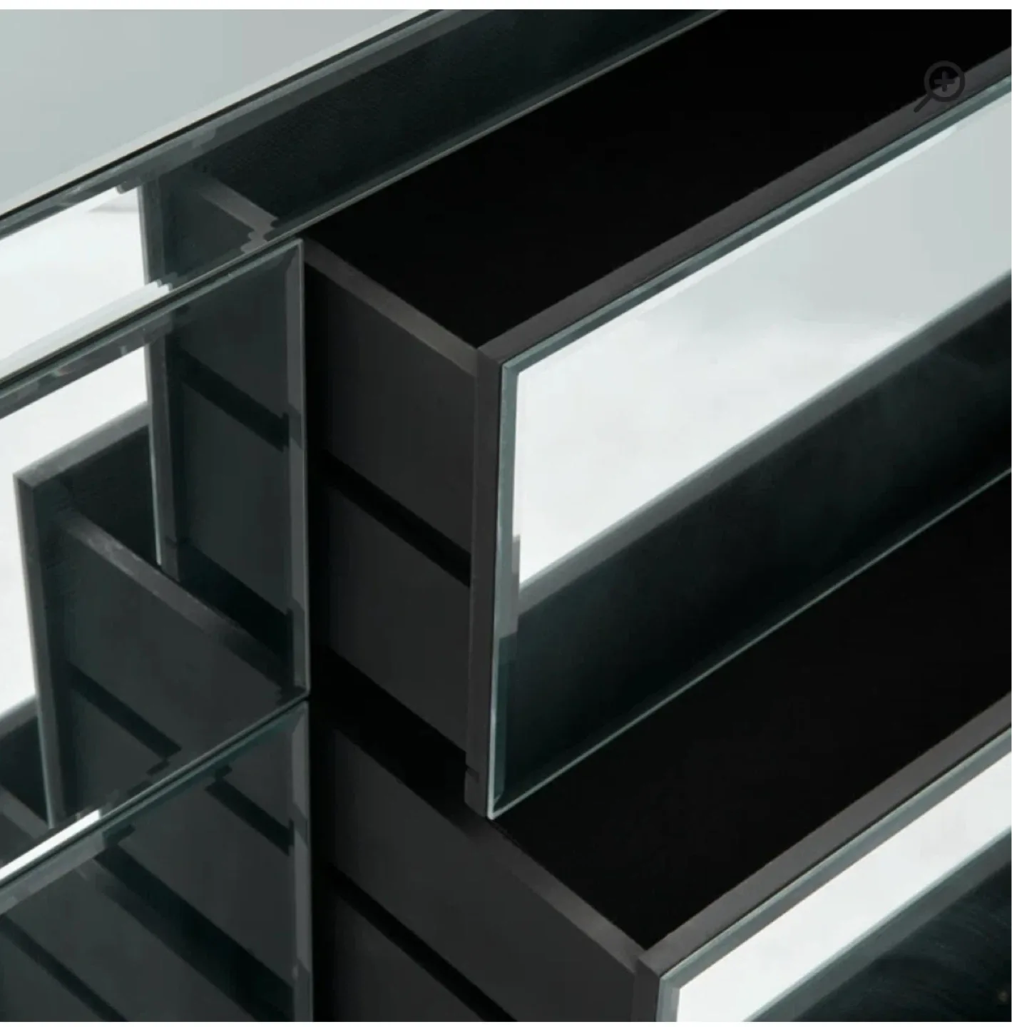 Mirrored 6-Drawer Dresser image indicator(7)