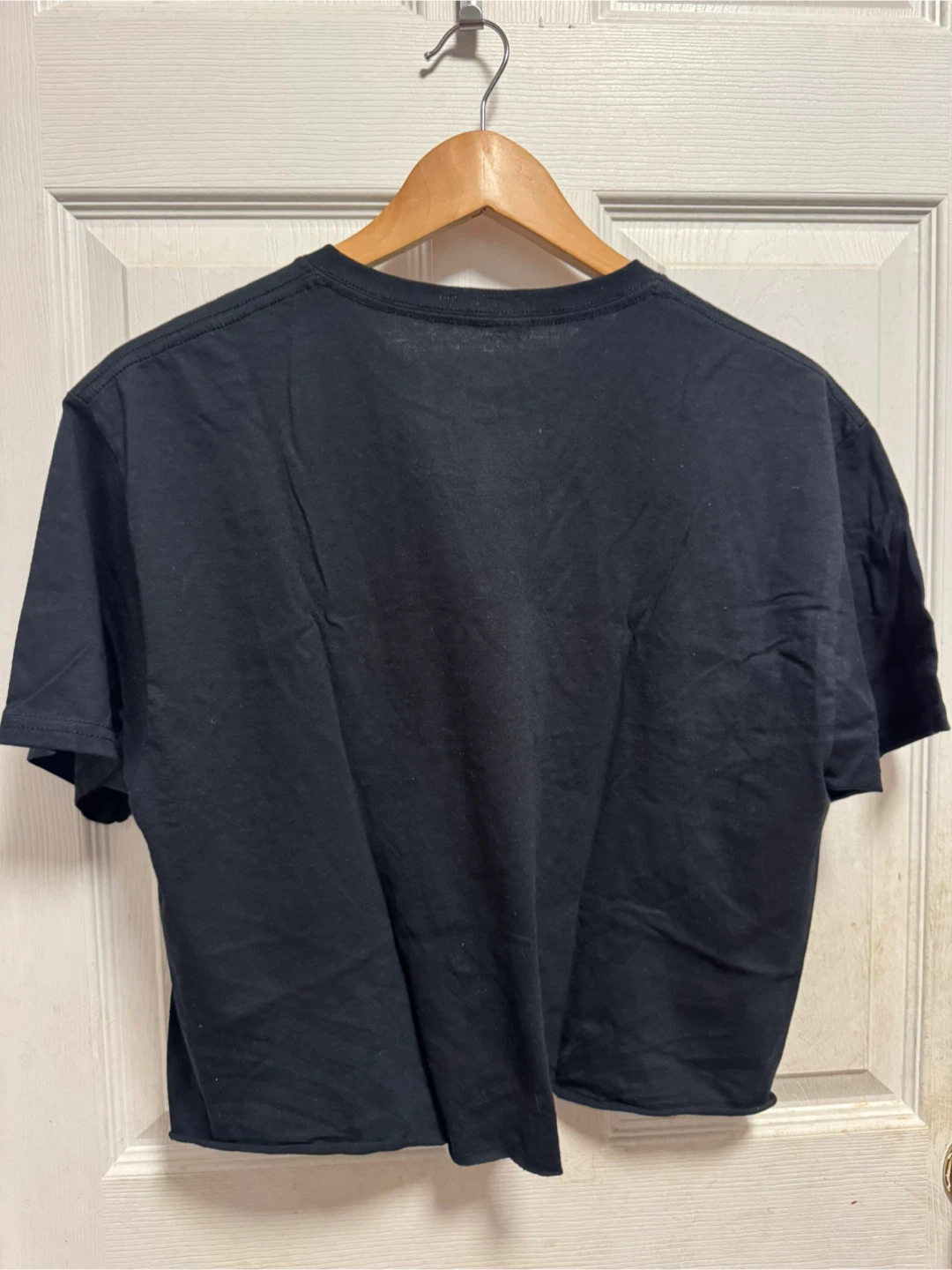 Selena Black Crop Top - Size S - photo 2