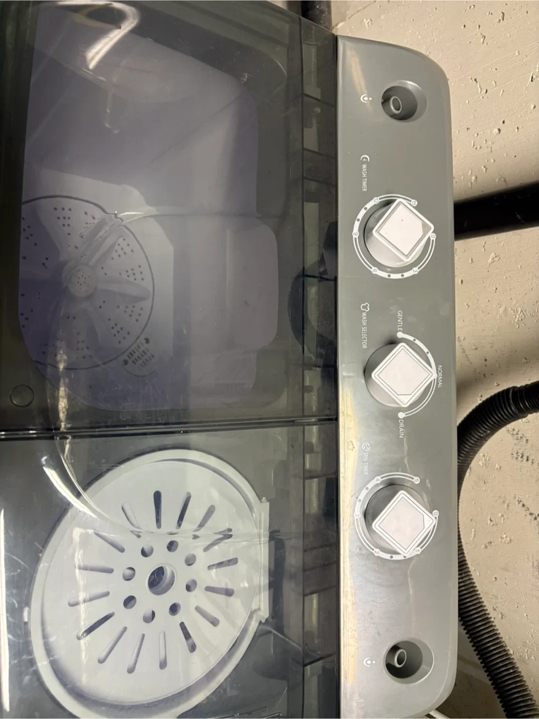 Portable Twin Tub Washing Machine image indicator(2)