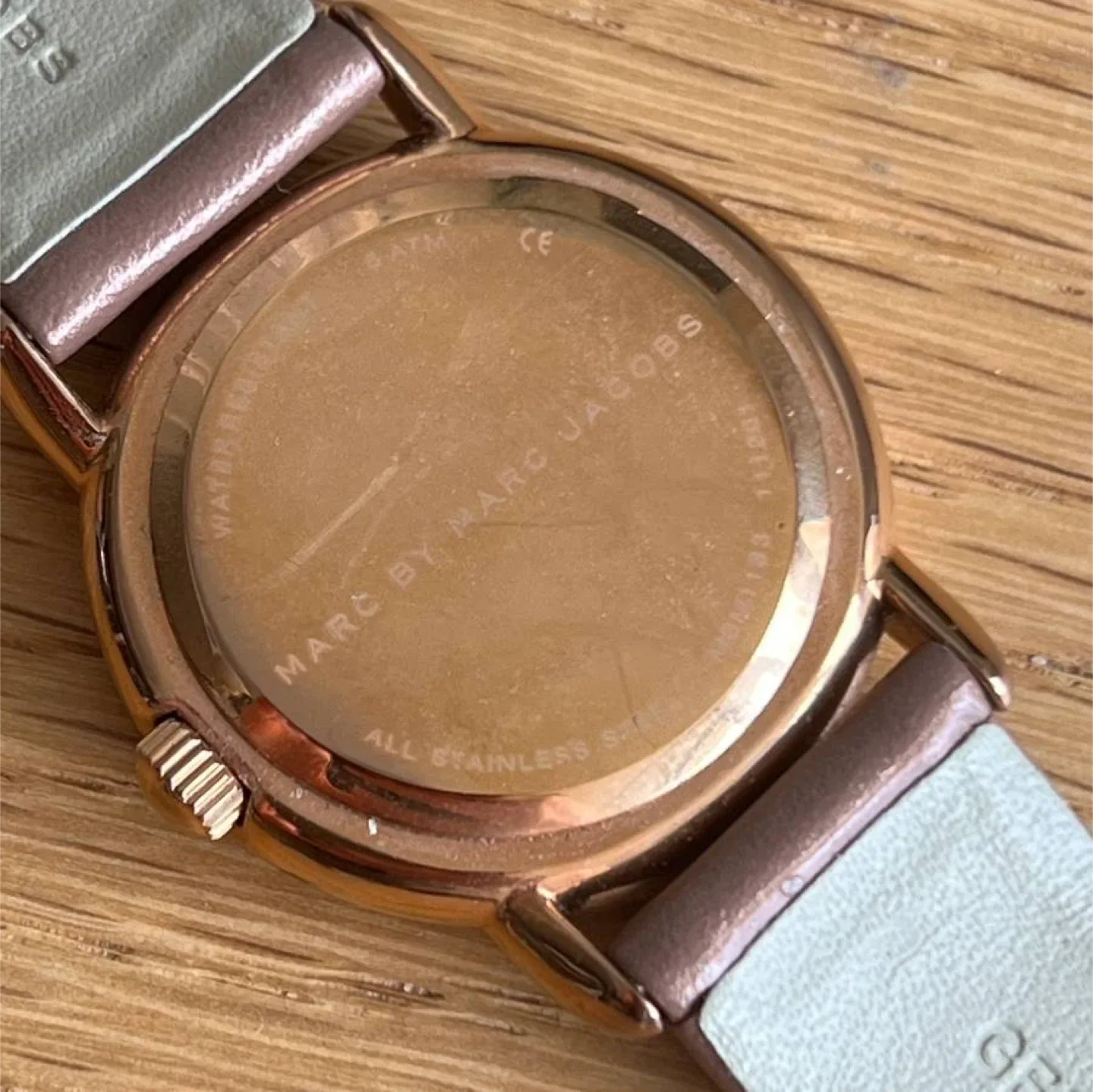 Marc By Marc Jacobs Rose Gold Leather Watch image indicator(4)