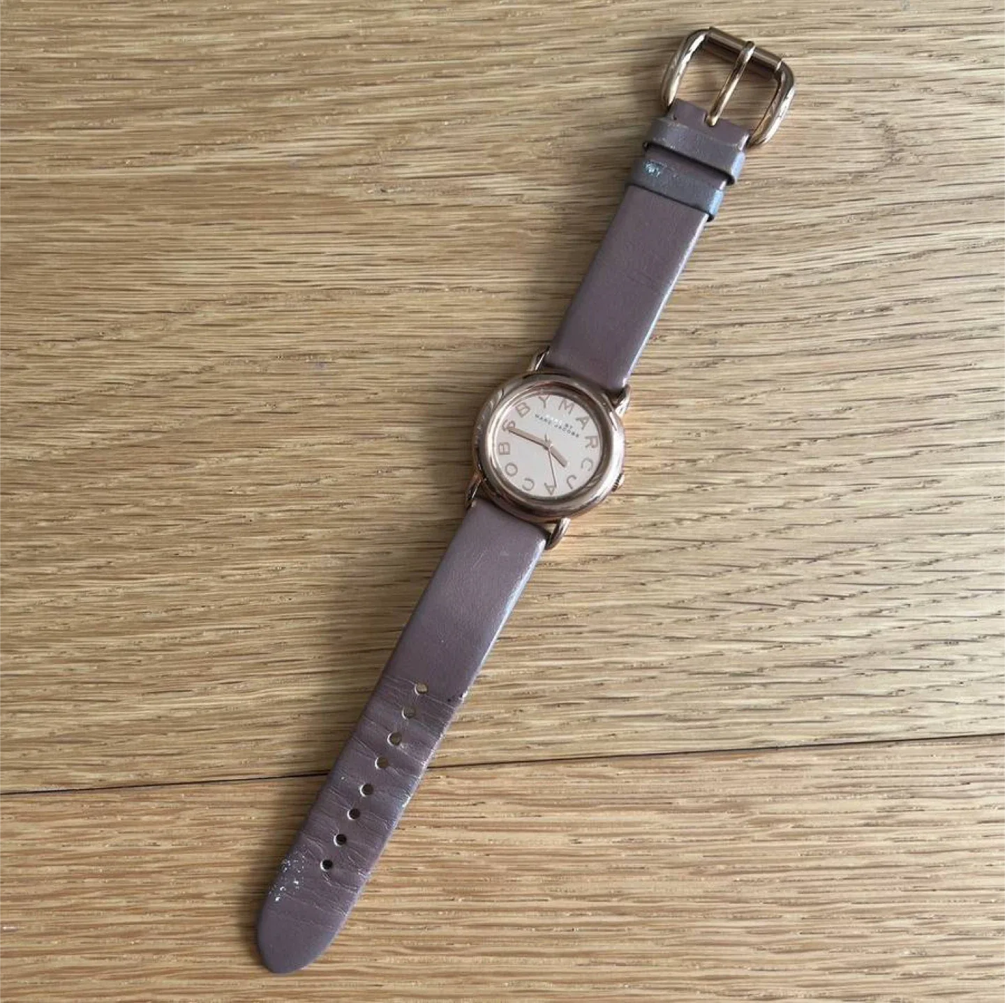 Marc By Marc Jacobs Rose Gold Leather Watch image indicator(2)