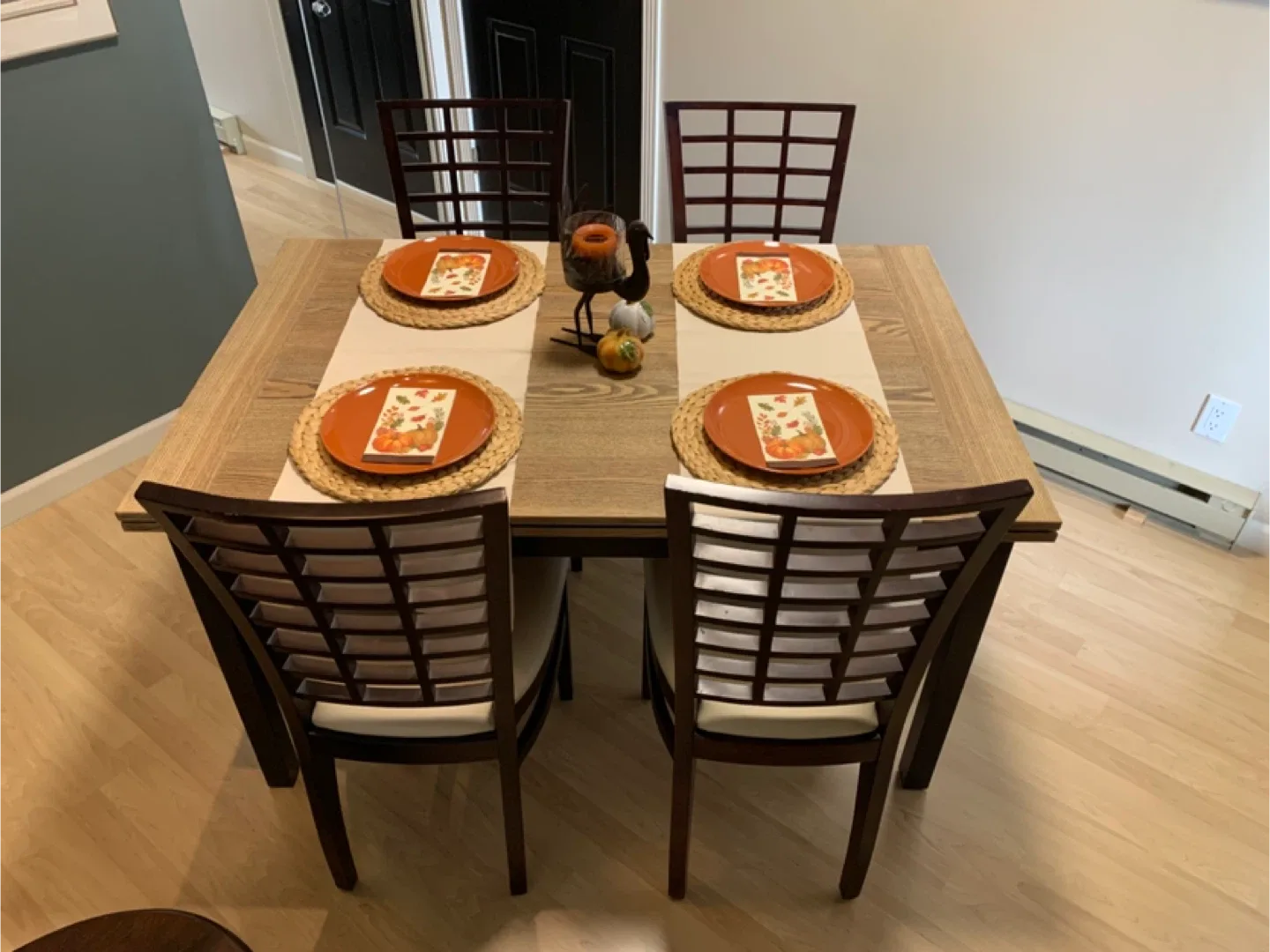 Dining Table 4 Chairs (extends to 8) image indicator(5)