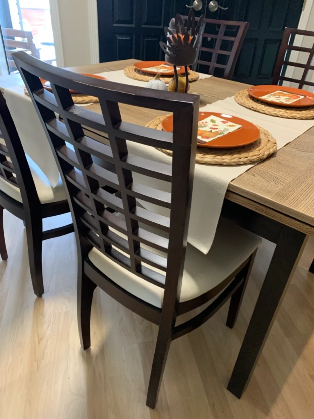 Dining Table 4 Chairs (extends to 8) image indicator(9)
