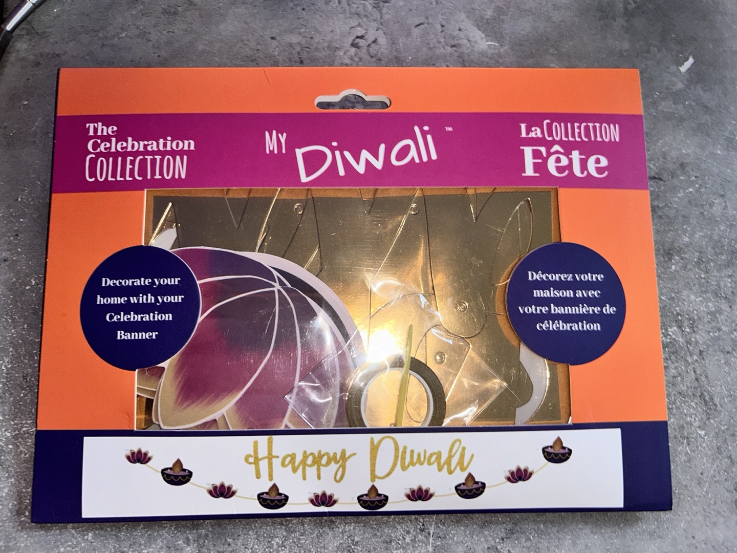 My Diwali Celebration Banner
