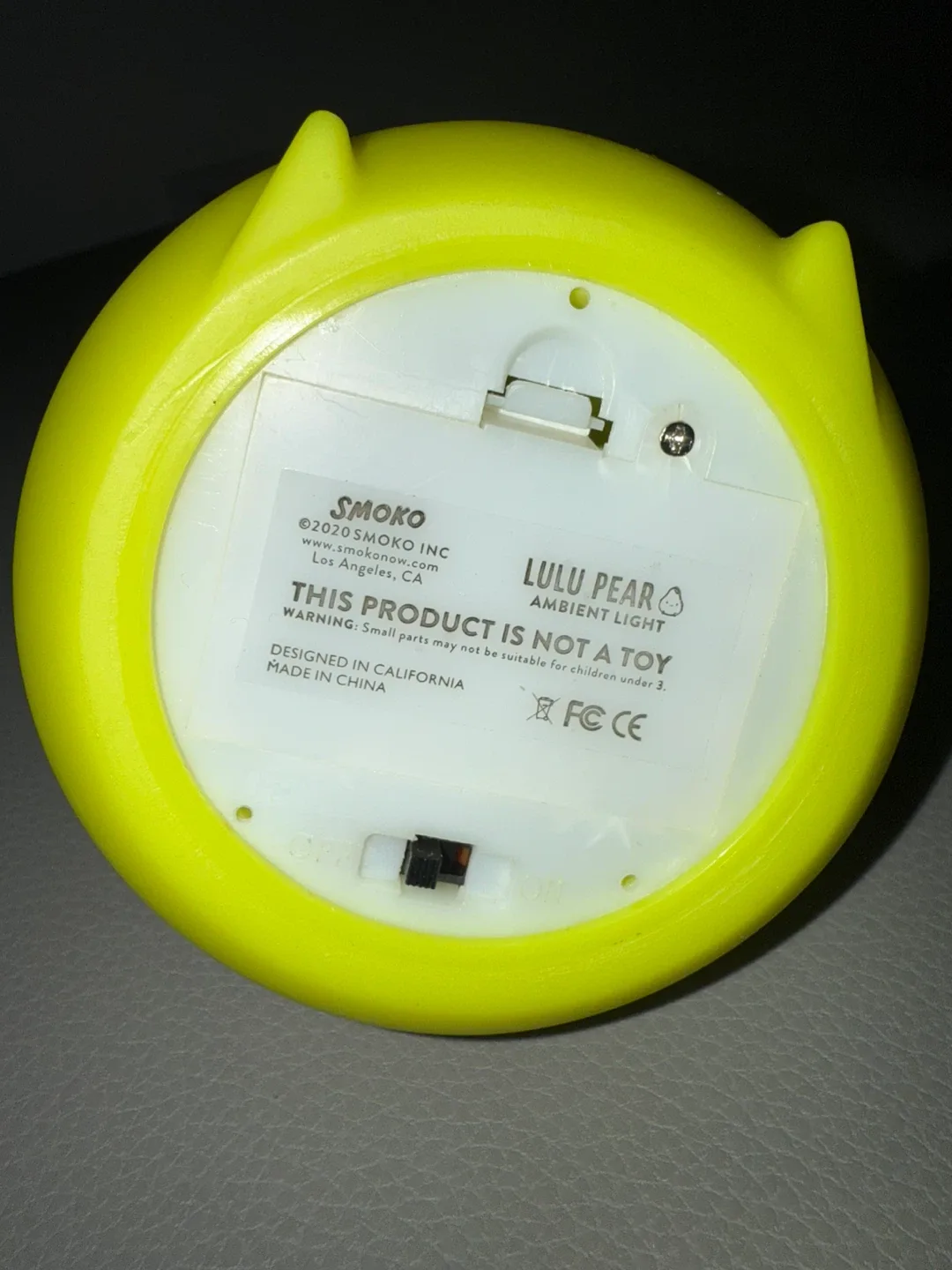 Smoko Lulu Pear Ambient Light image indicator(2)