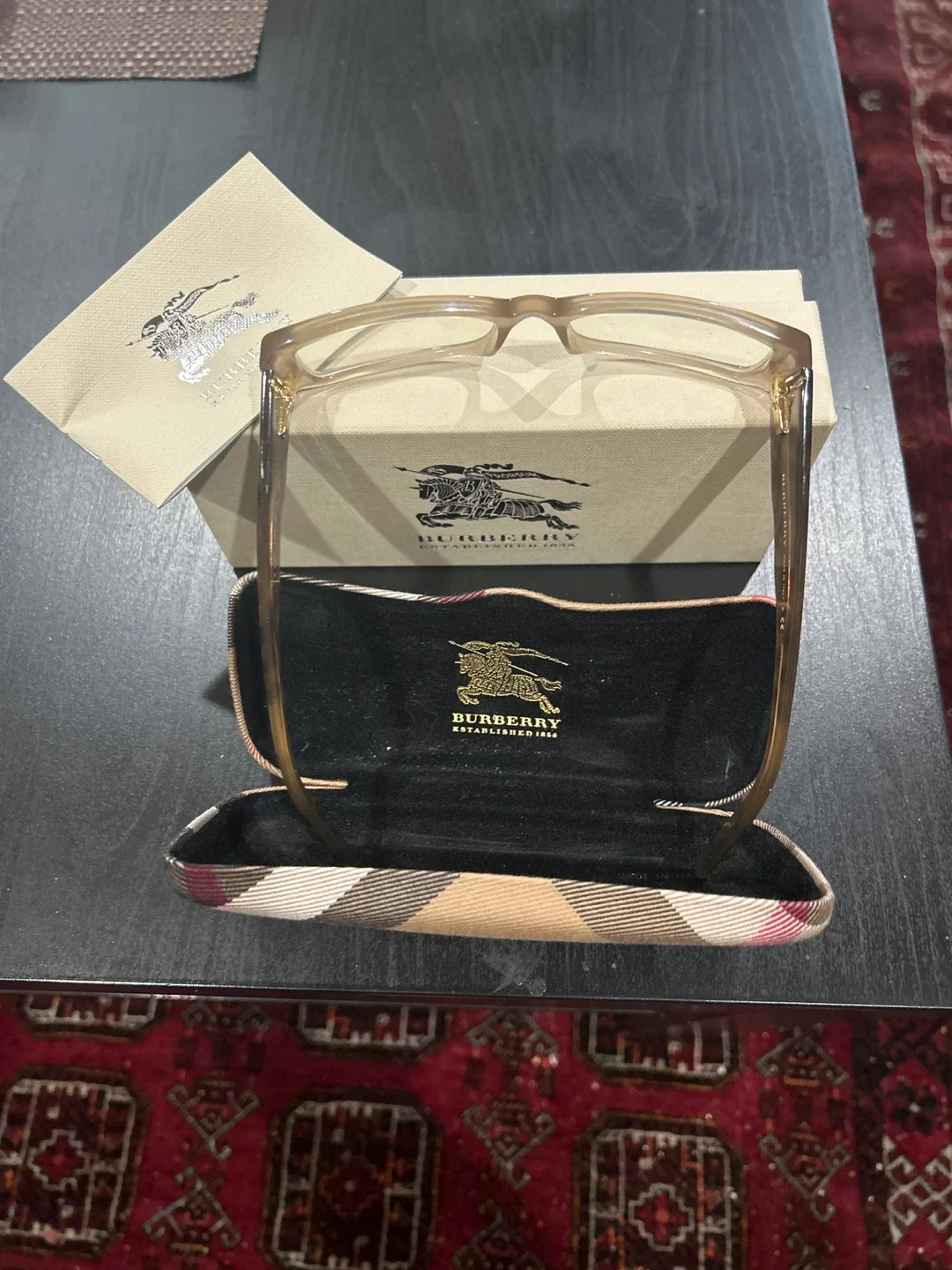 Burberry Eyeglasses with Case image indicator(4)