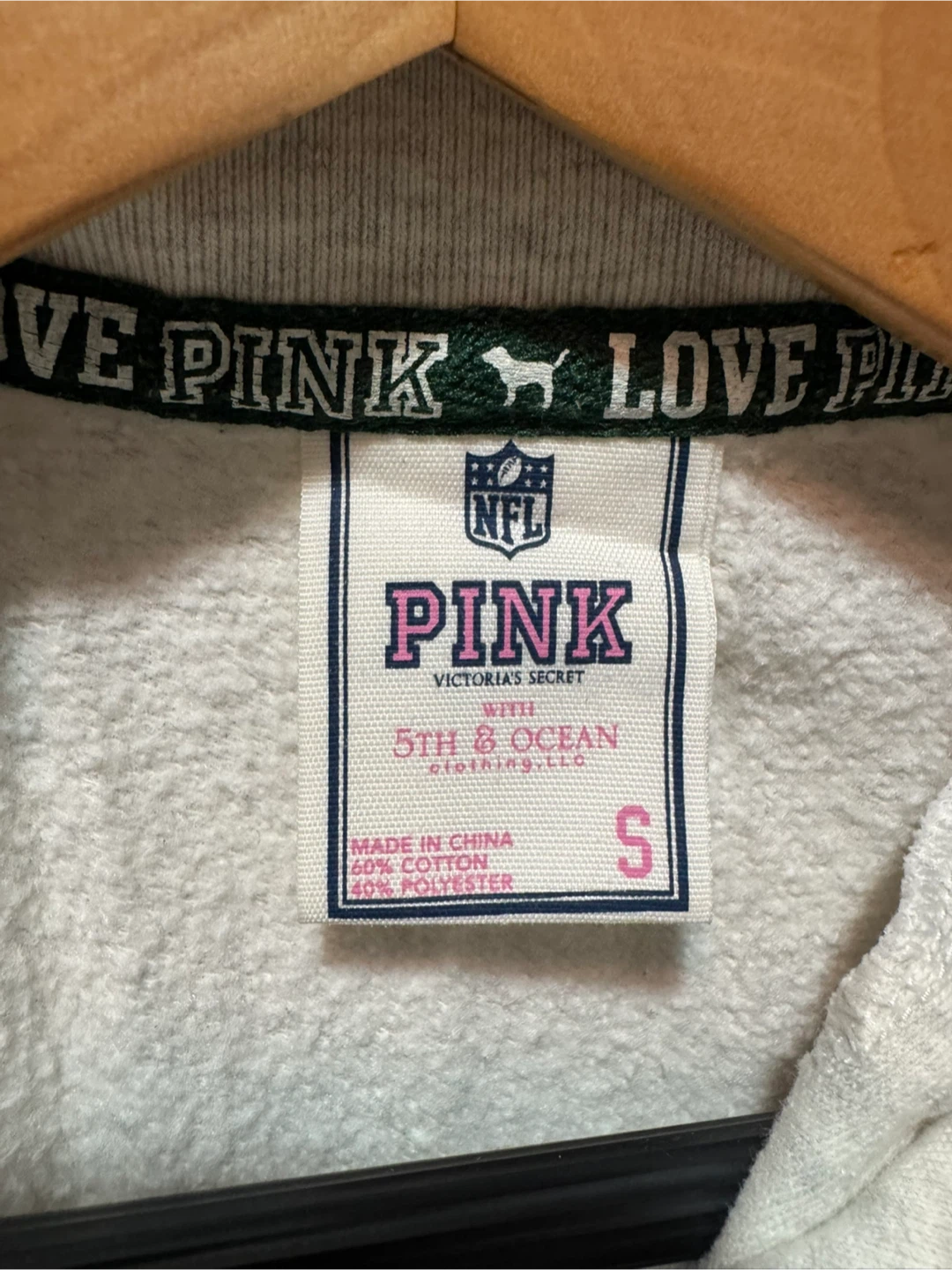 PINK Victoria's Secret New York Jets Pullover - Size S - photo 2