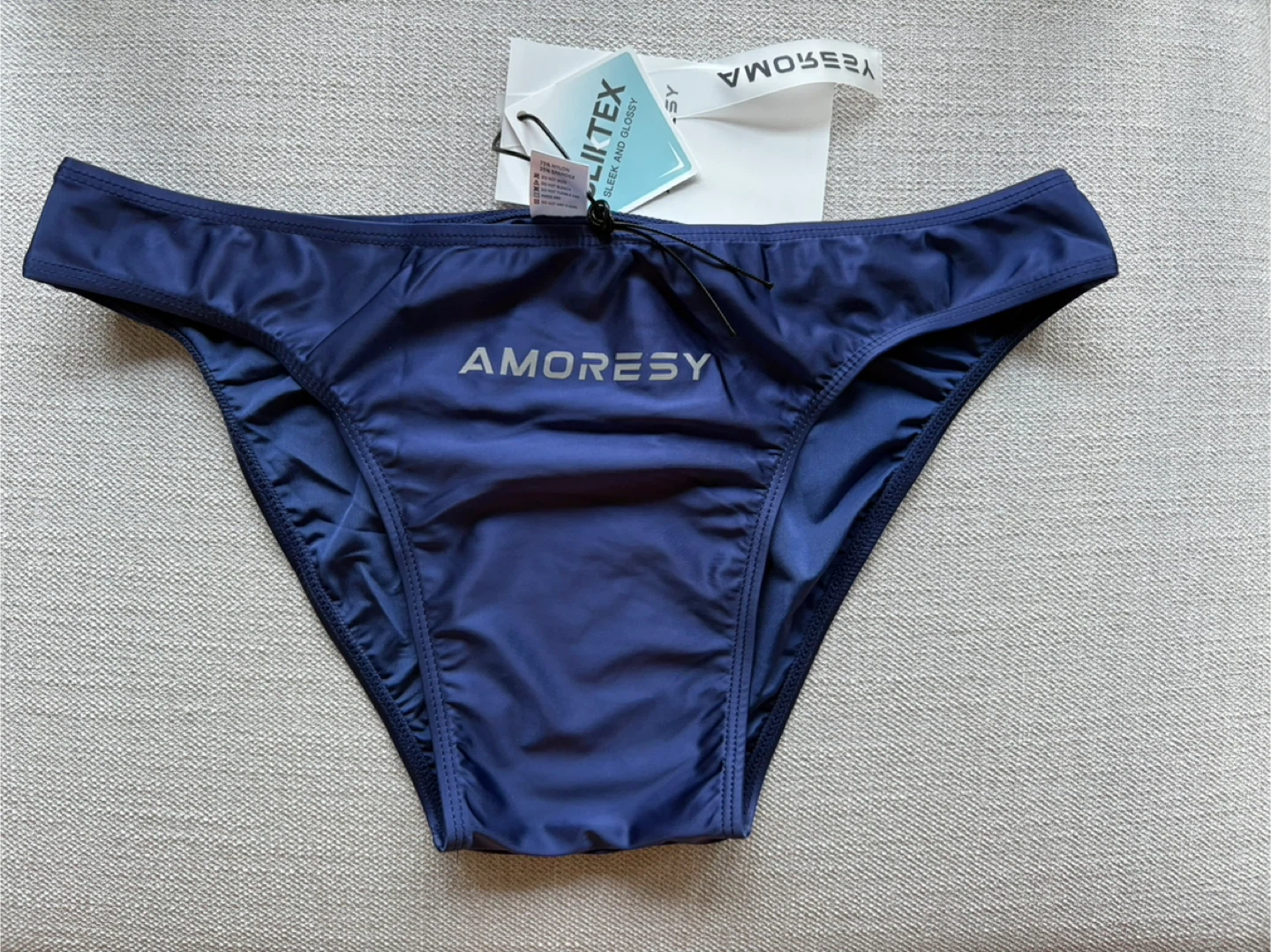 AMORESY Navy Blue Briefs - New