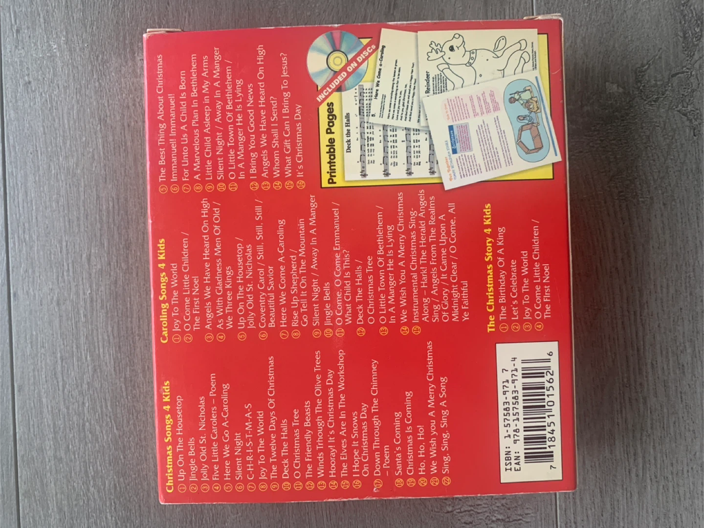 Christmas Songs 4 Kids Music CD 3-Pack - photo 3