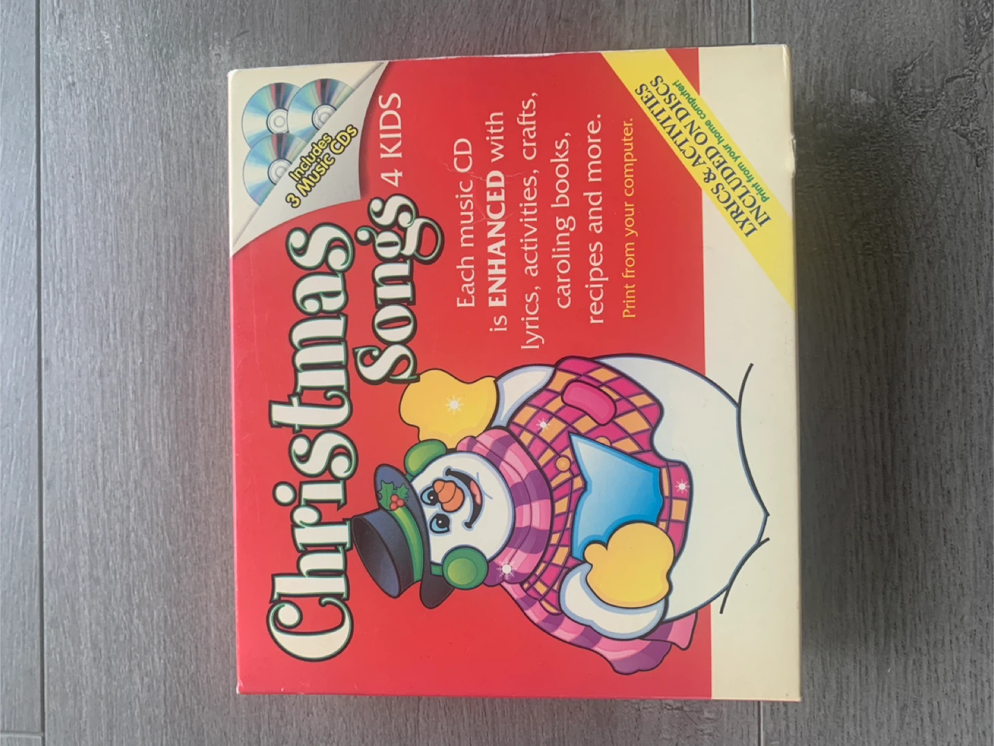 Christmas Songs 4 Kids Music CD 3-Pack