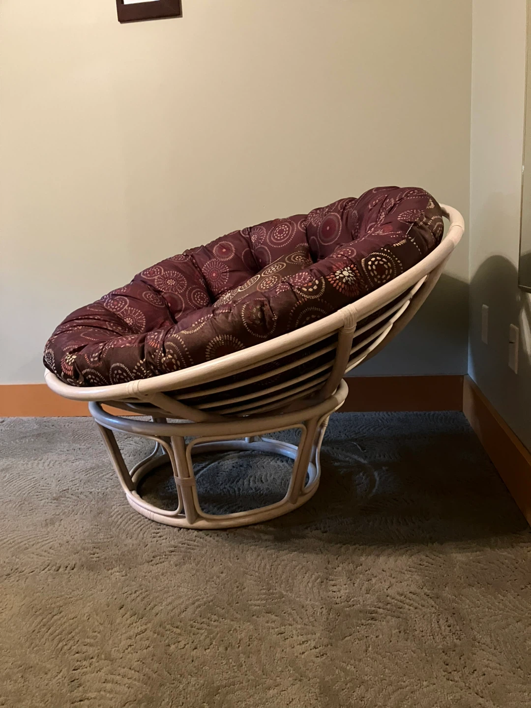 Papasan Chair with Cushion - photo 2