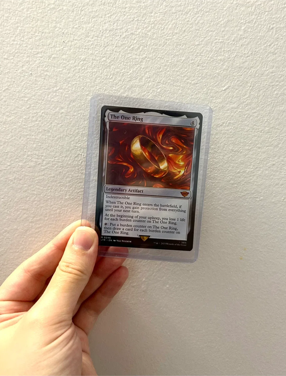 Magic: The Gathering - The One Ring Card thumbnail