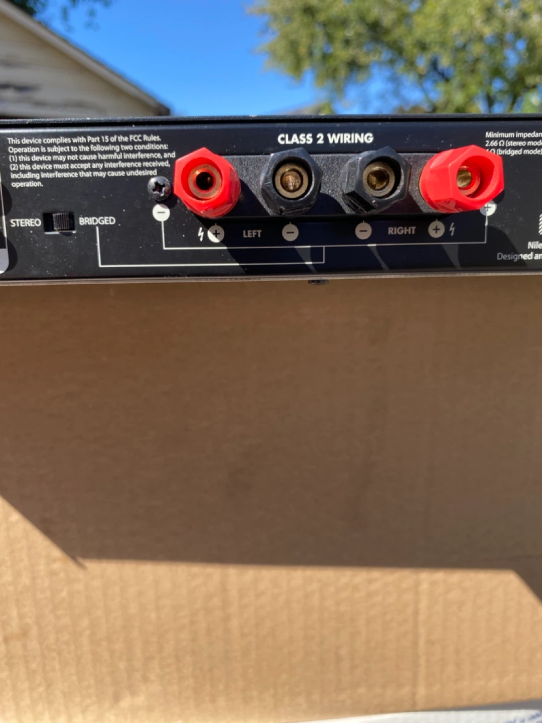 Niles SI-2100 Systems Integration Amplifier - photo 3