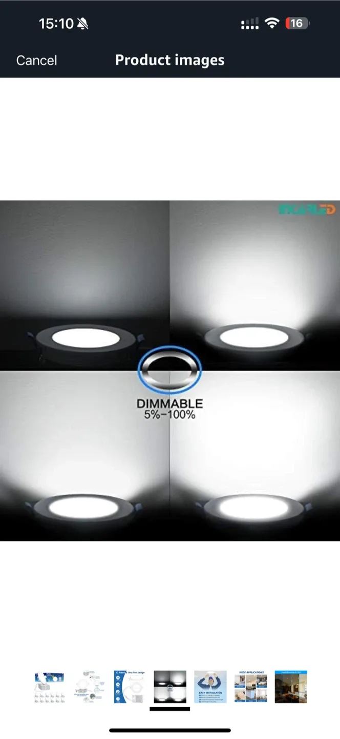 INCARLED 4" LED Recessed Light with Junction Box - 24 Pack image indicator(4)