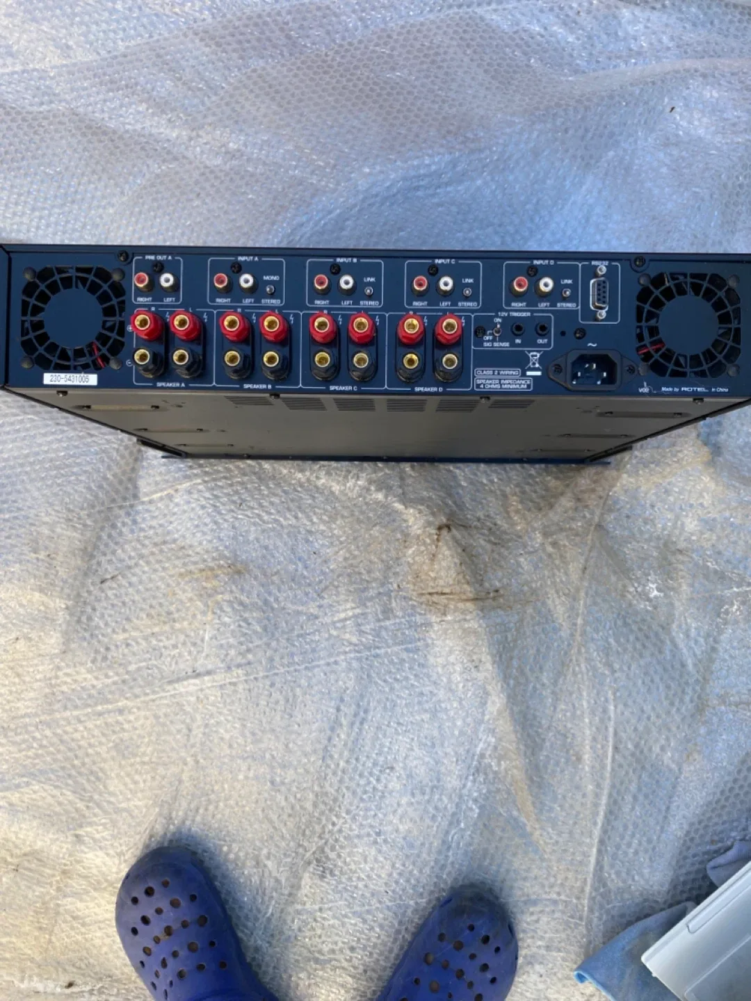 Rotel RKB-850 Eight Channel Power Amplifier image indicator(4)