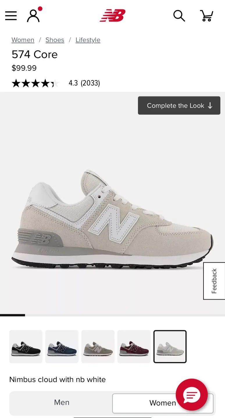 New Balance 574_woman 7 size image indicator(3)