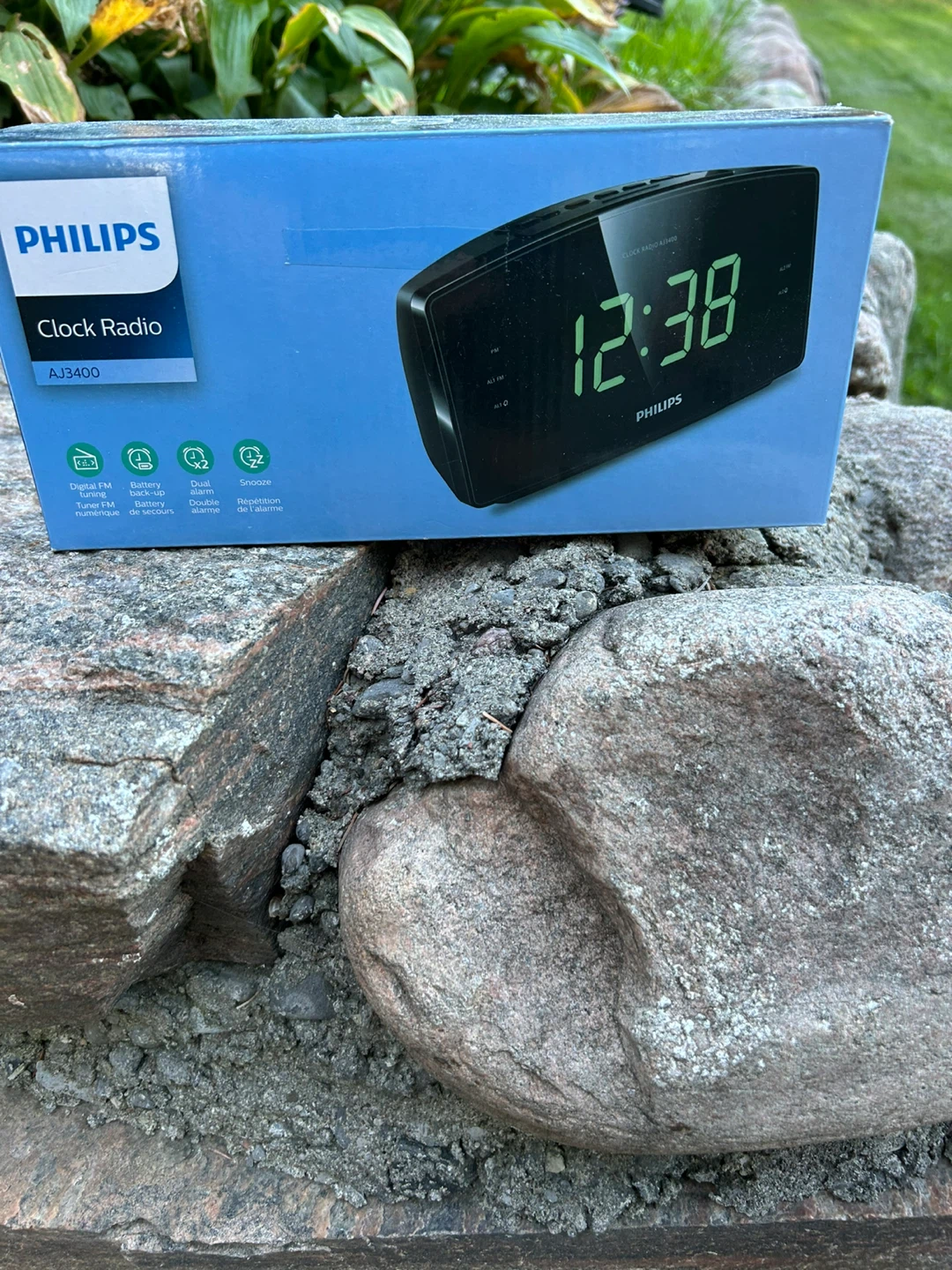 Philips AJ3400 Clock Radio - Digital Tuning