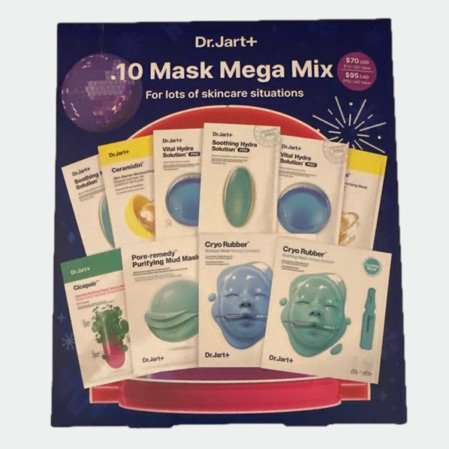 Dr.Jart+ 10 Mask Mega Mix