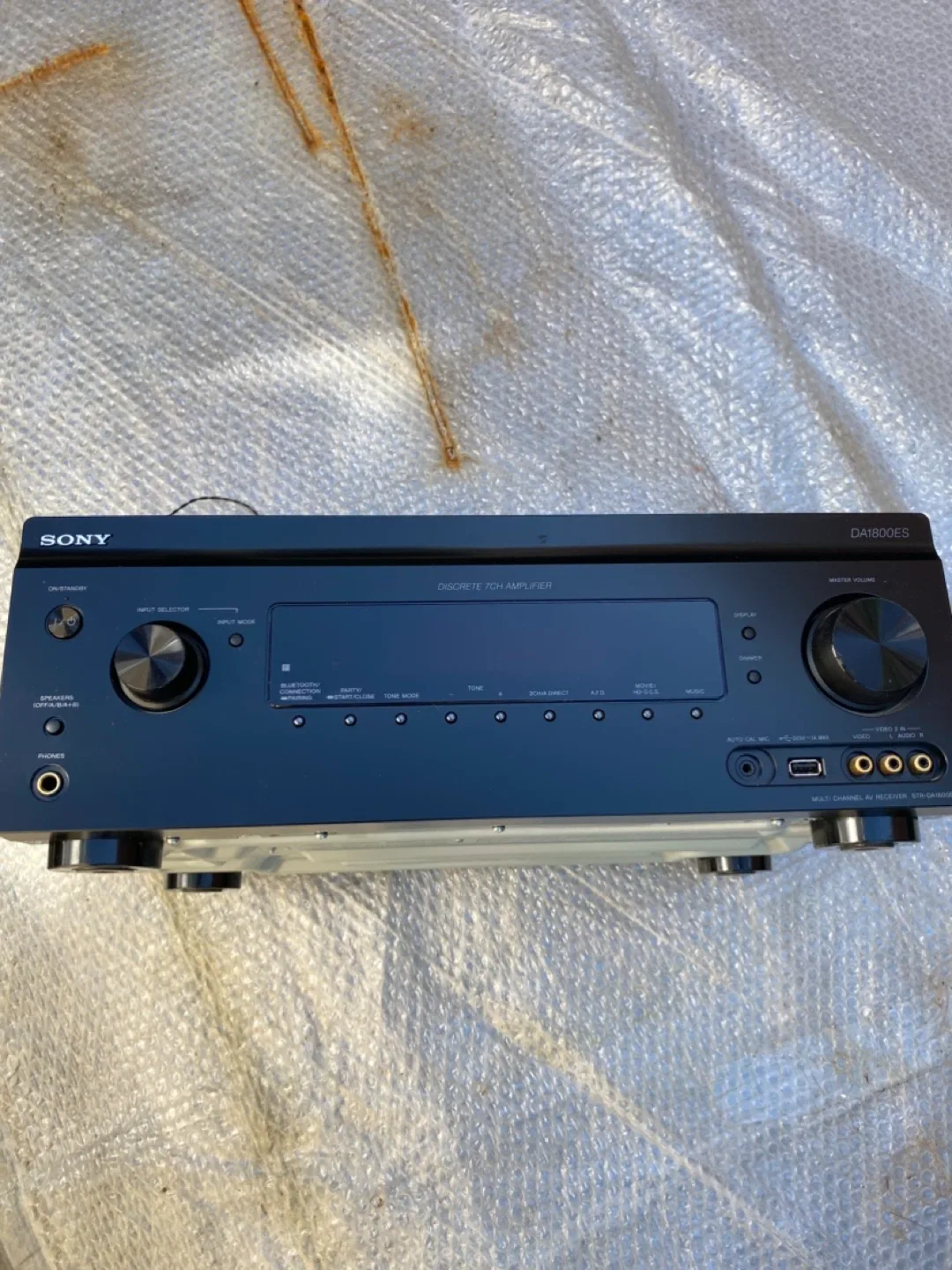 Sony STR-DA1800ES Multi Channel AV Receiver thumbnail