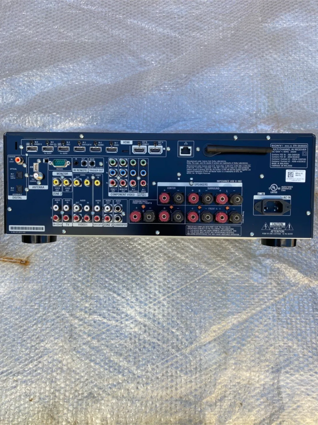 Sony STR-DA1800ES Multi Channel AV Receiver image indicator(4)