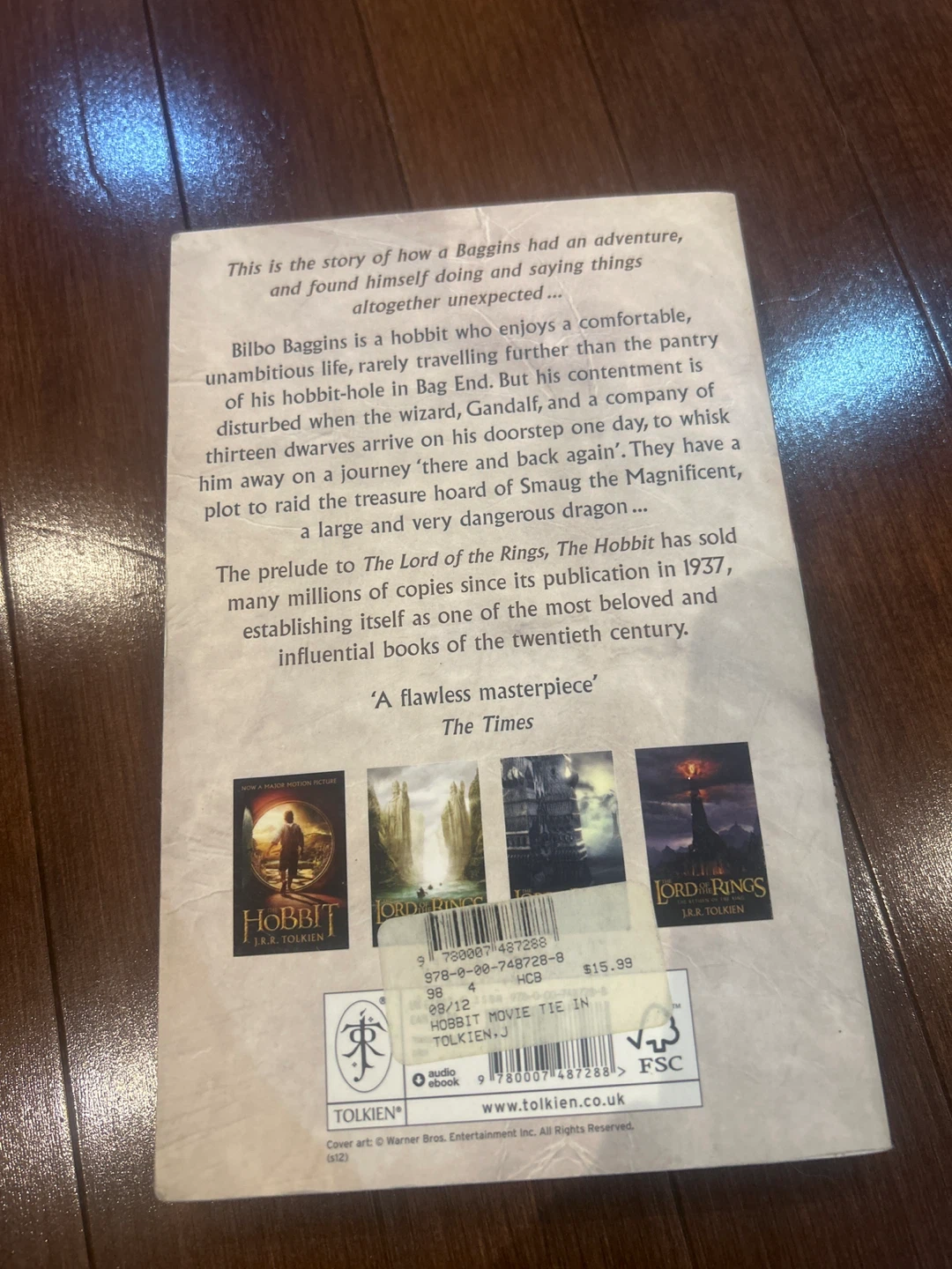 The Hobbit by J.R.R. Tolkien - photo 2