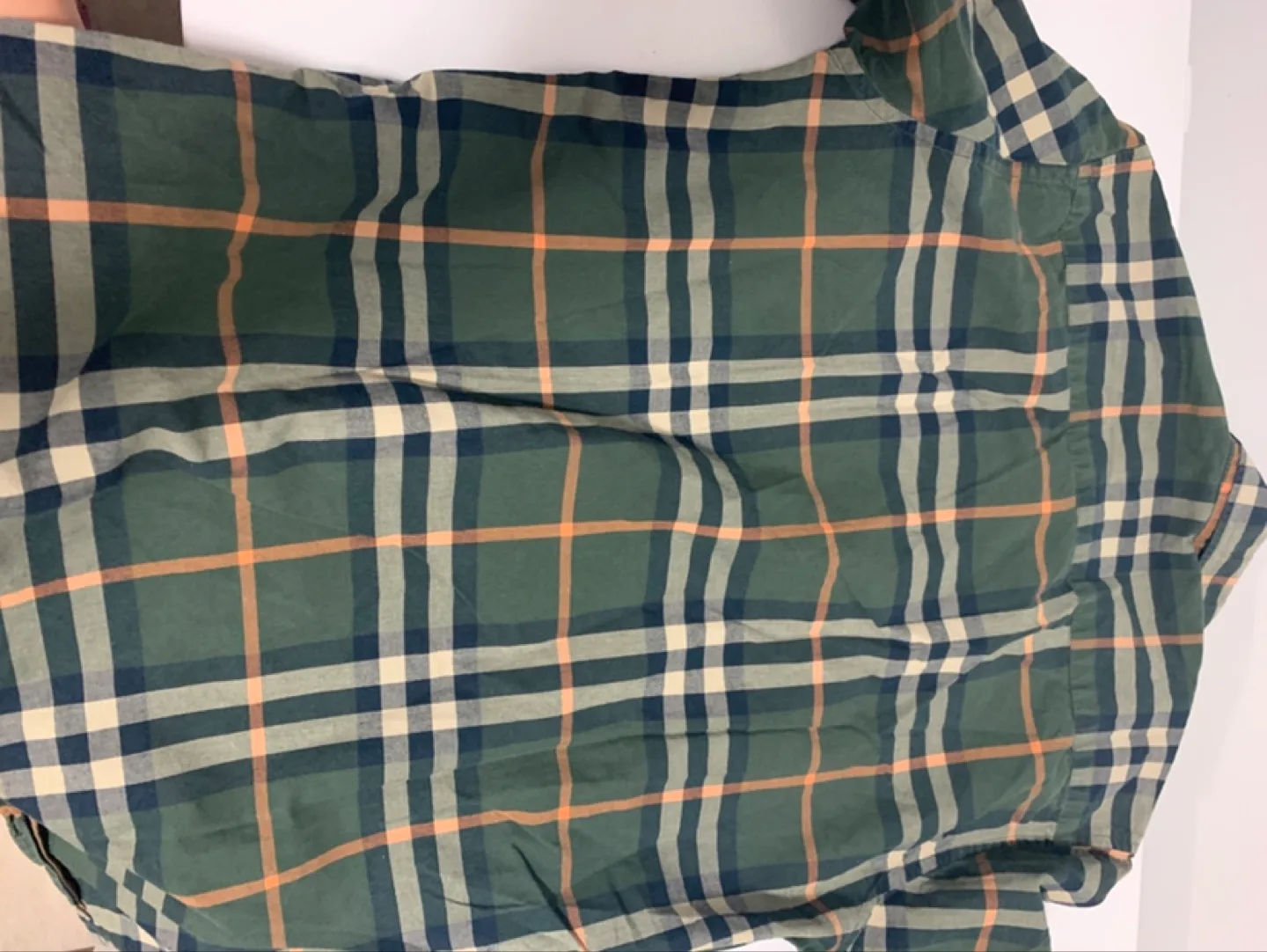 Burberry London England Plaid Button-Down Shirt - M image indicator(3)