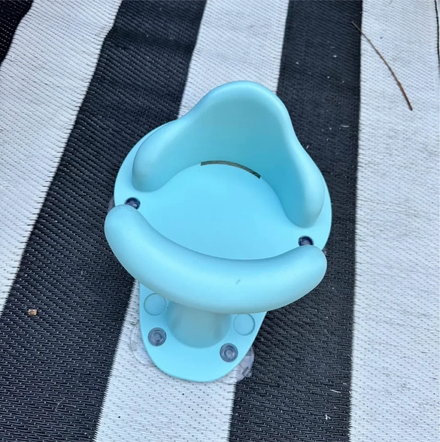 Blue Baby Bath Seat with Suction Cups thumbnail