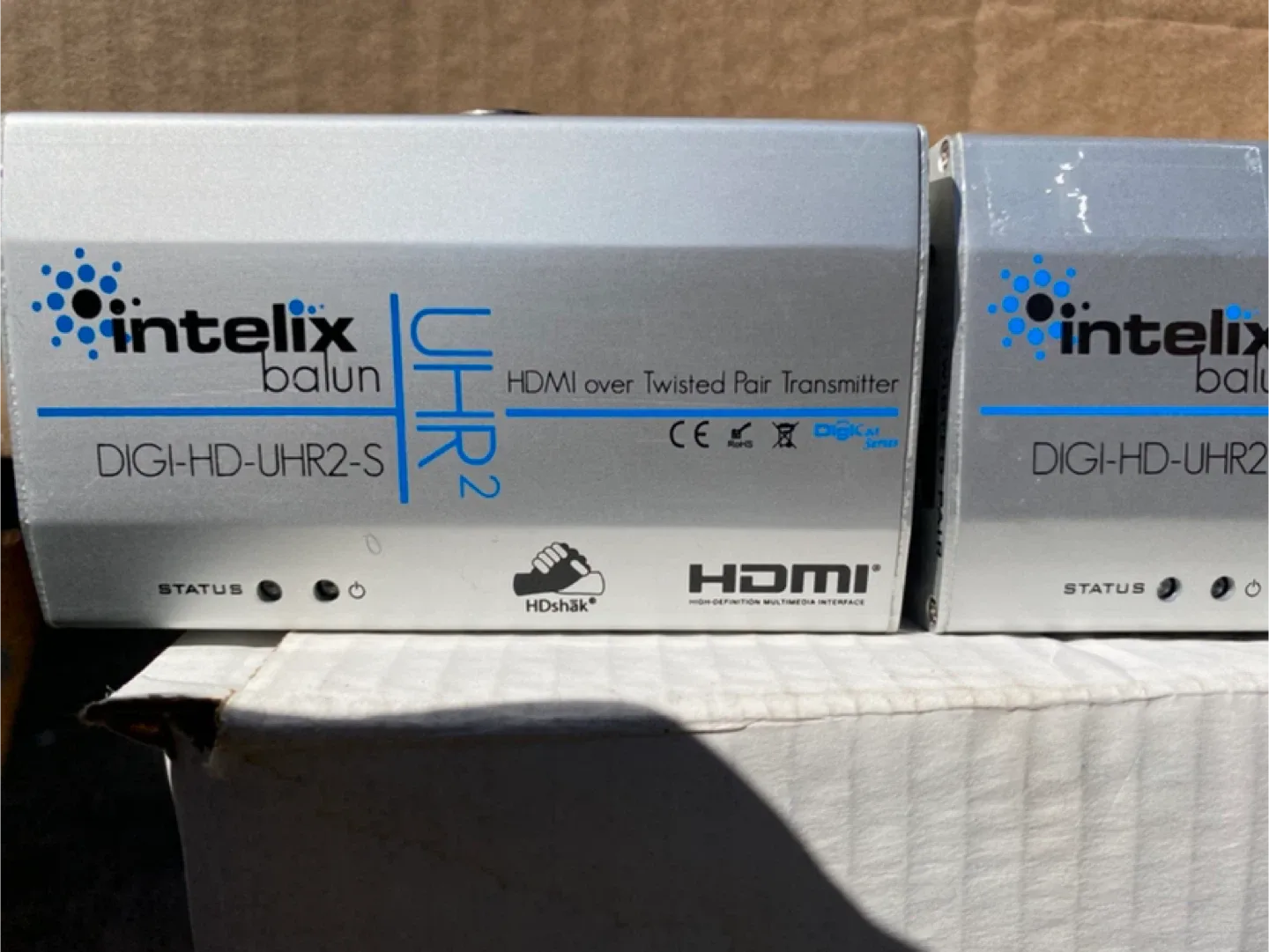 Intelix Balun DIGI-HD-UHR2-S HDMI over Twisted Pair Transmitter thumbnail