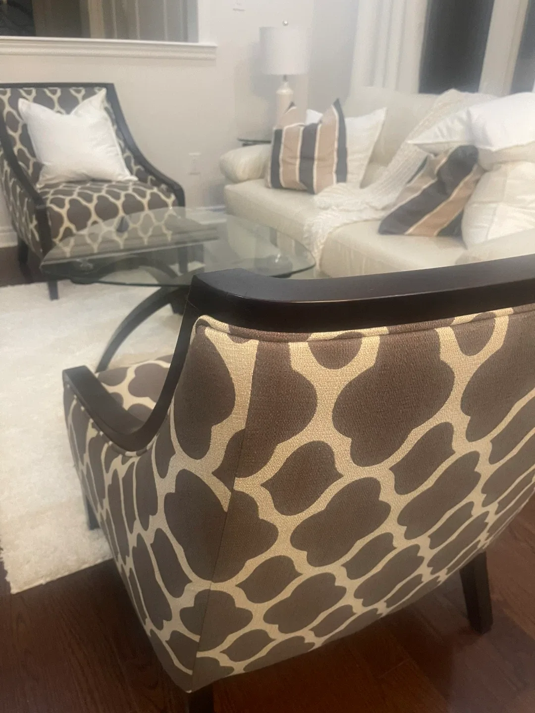 2- Patterned Accent Chair image indicator(2)